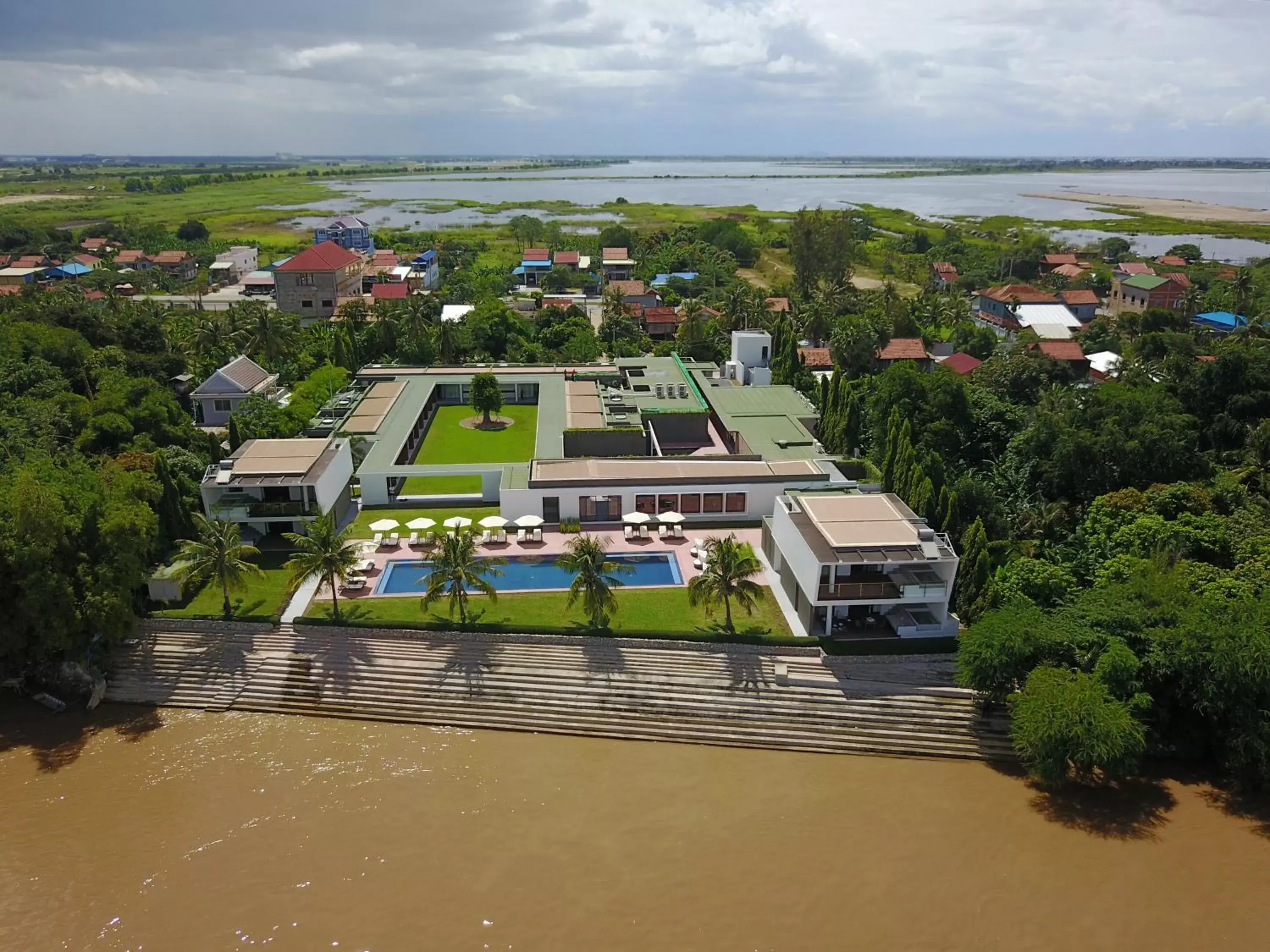Property building, Bird's-eye View in The Bale Phnom Penh by LifestyleRetreats