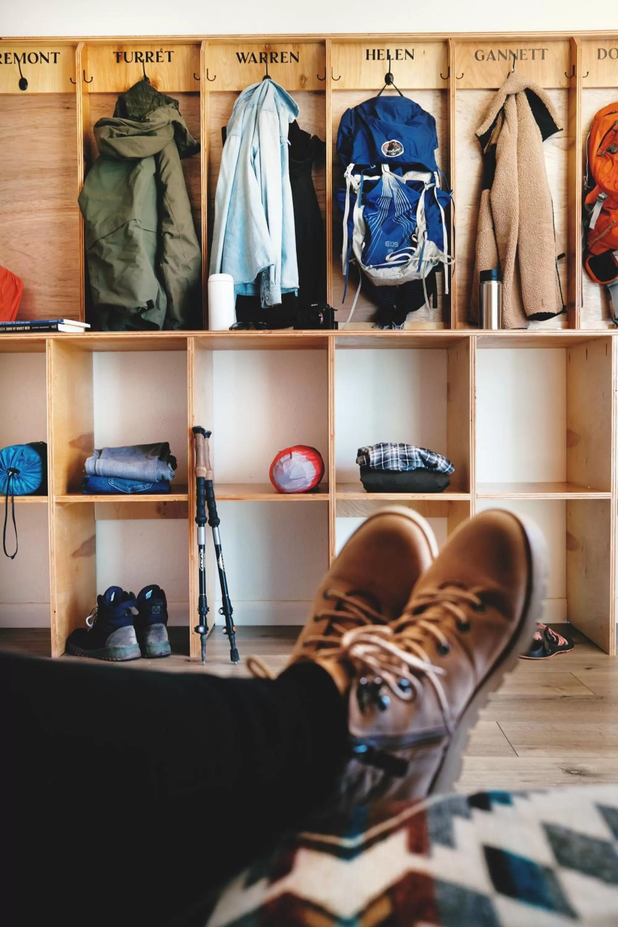 storage in Jackalope Motor Lodge