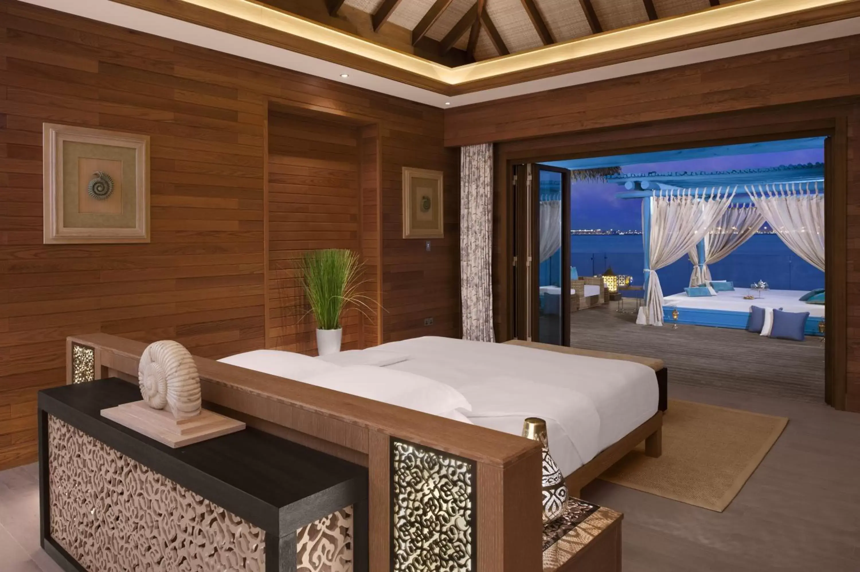 Bedroom in Banana Island Resort Doha by Anantara