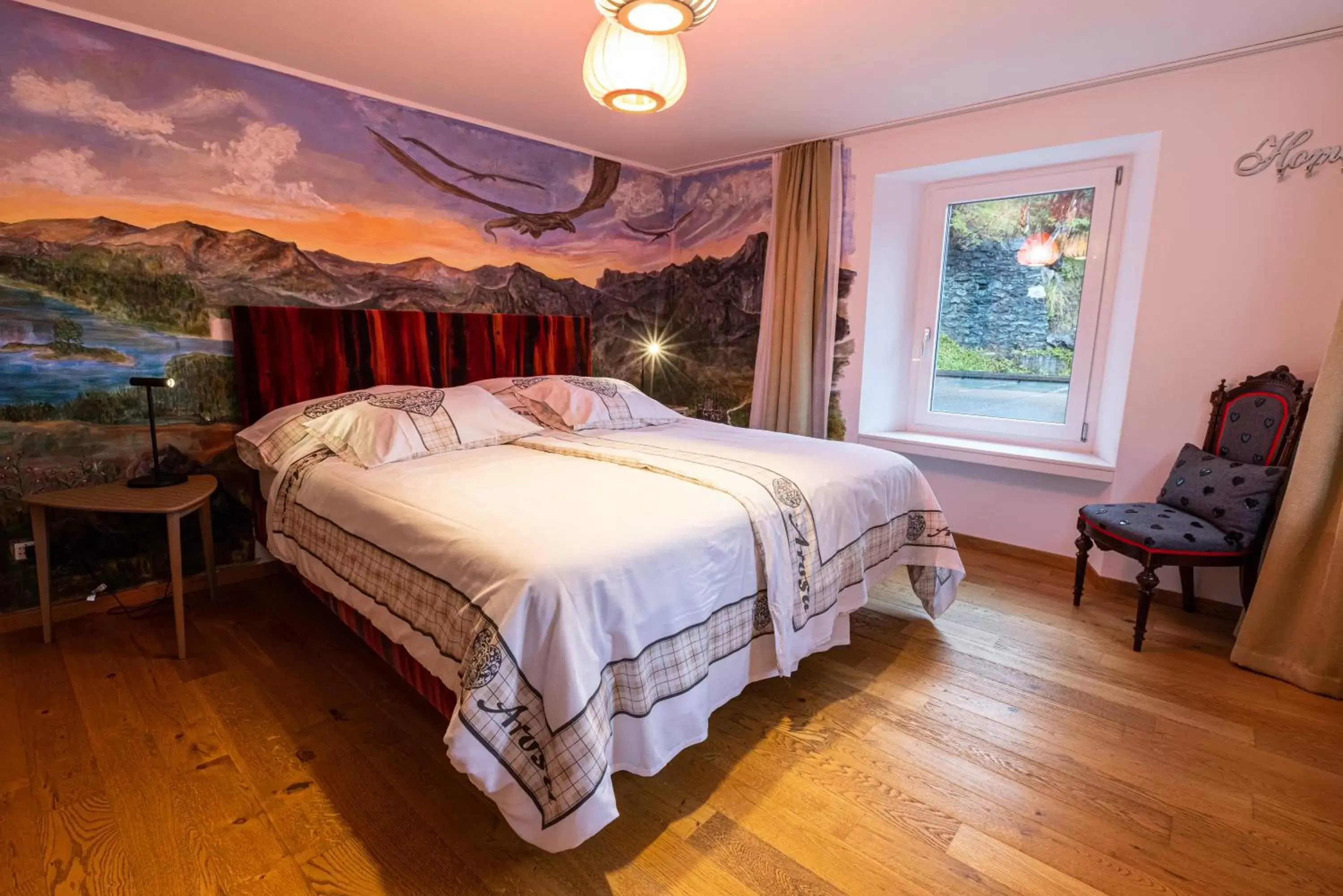 Photo of the whole room, Bed in Home Hotel Arosa