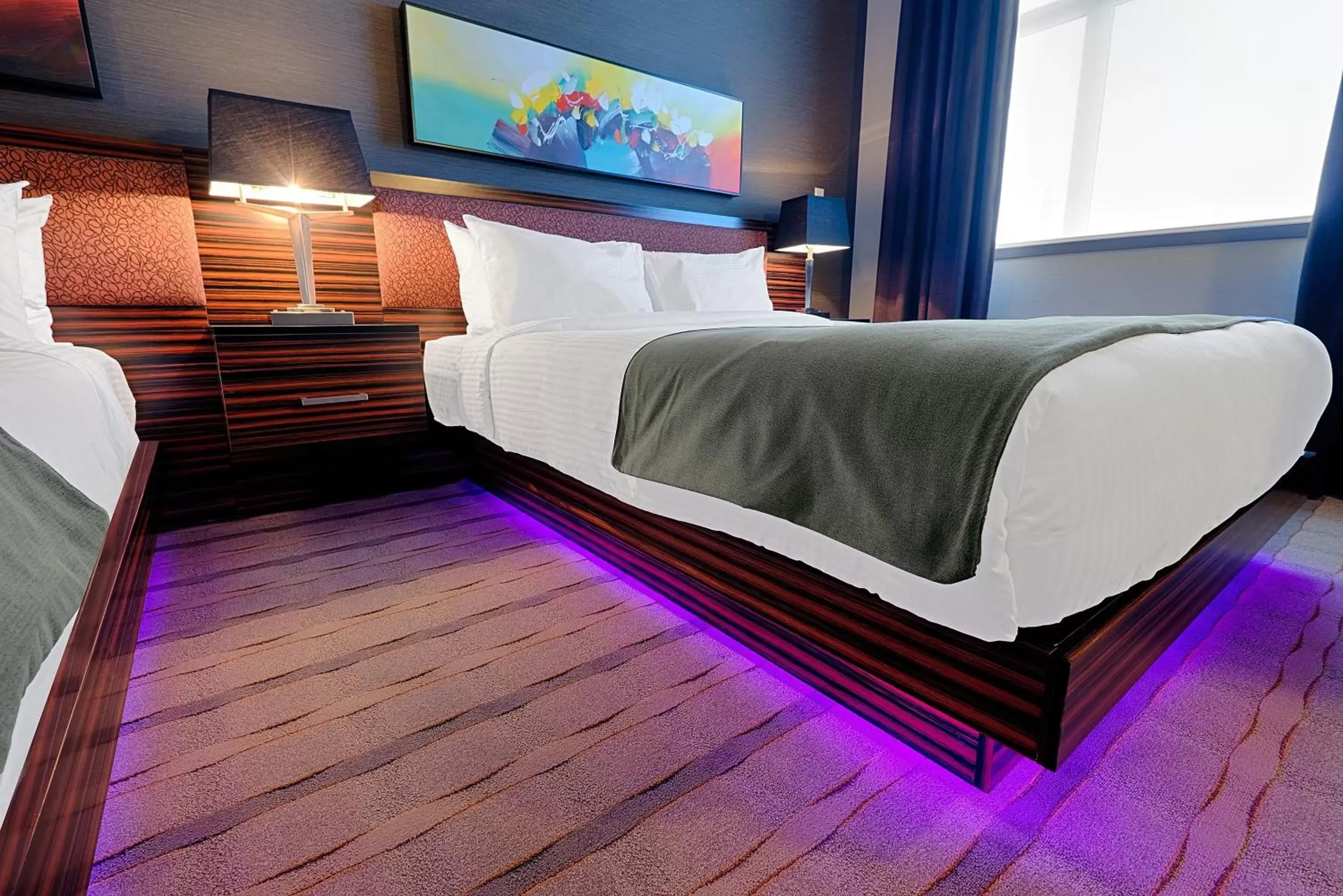 Bed in Hotel Clique Calgary Airport Bed in Hotel Clique Calgary Airport