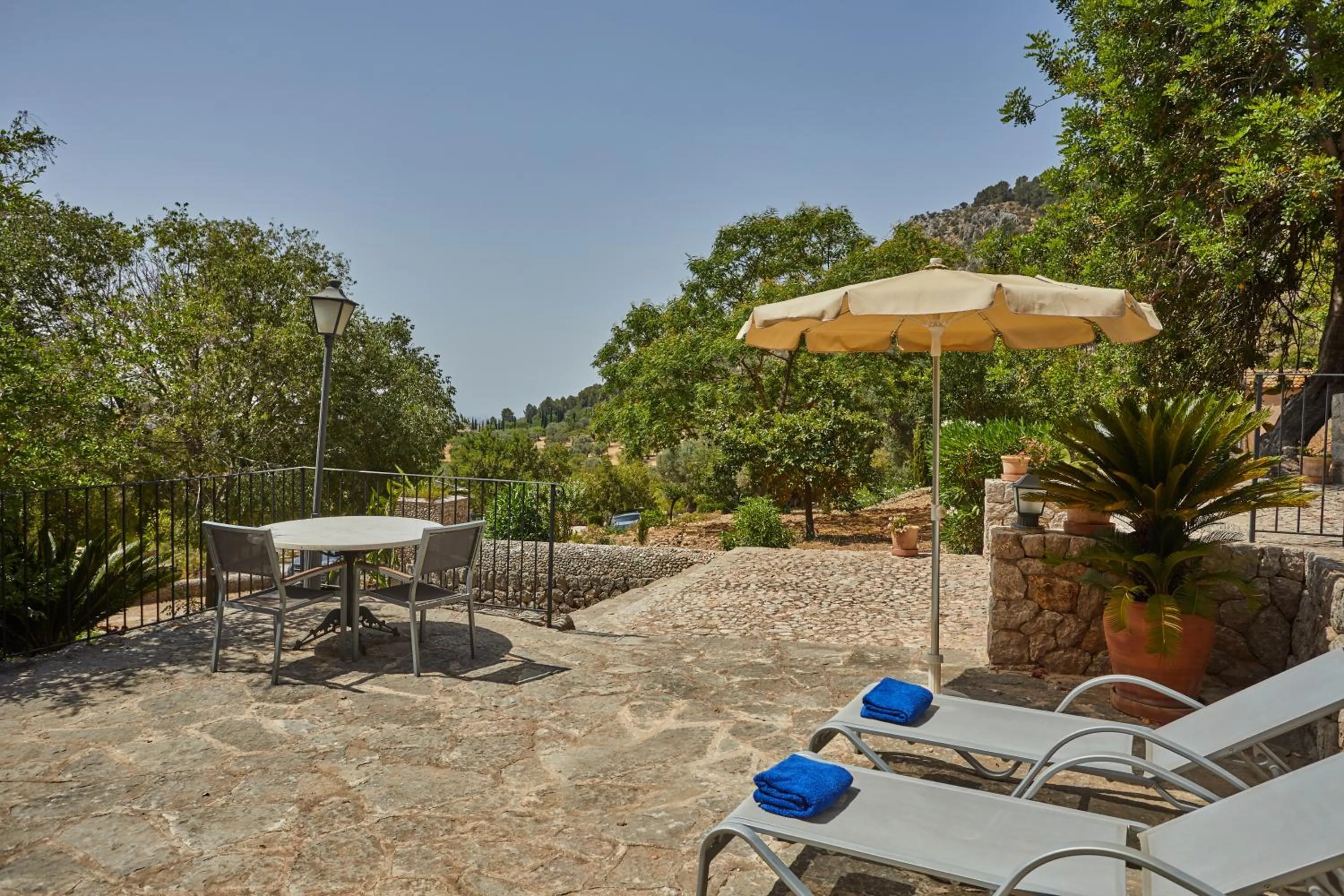 Balcony/Terrace in Agroturismo Alquería Blanca