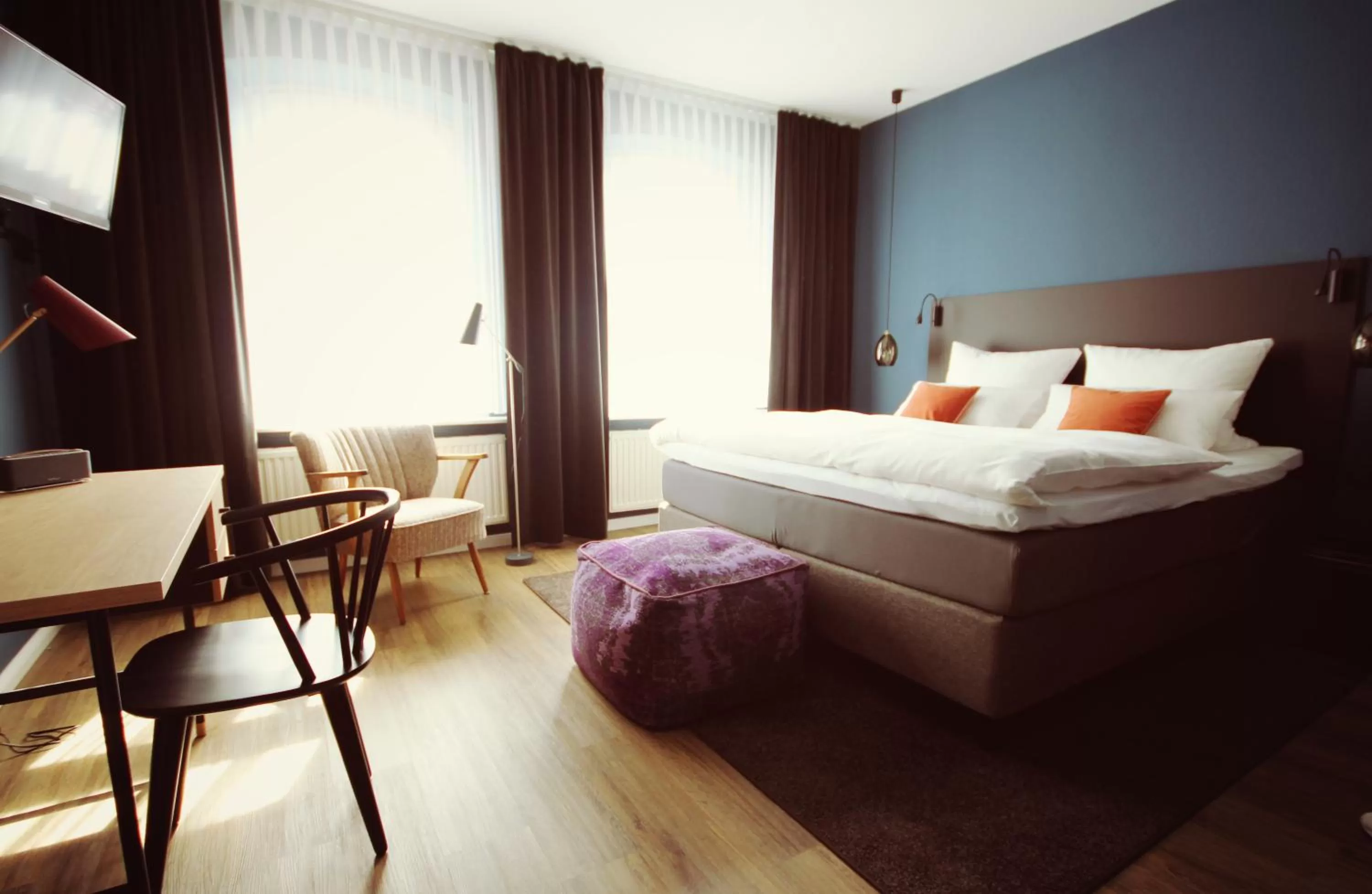 Bed in ONNO Boutique Hotel & Apartments