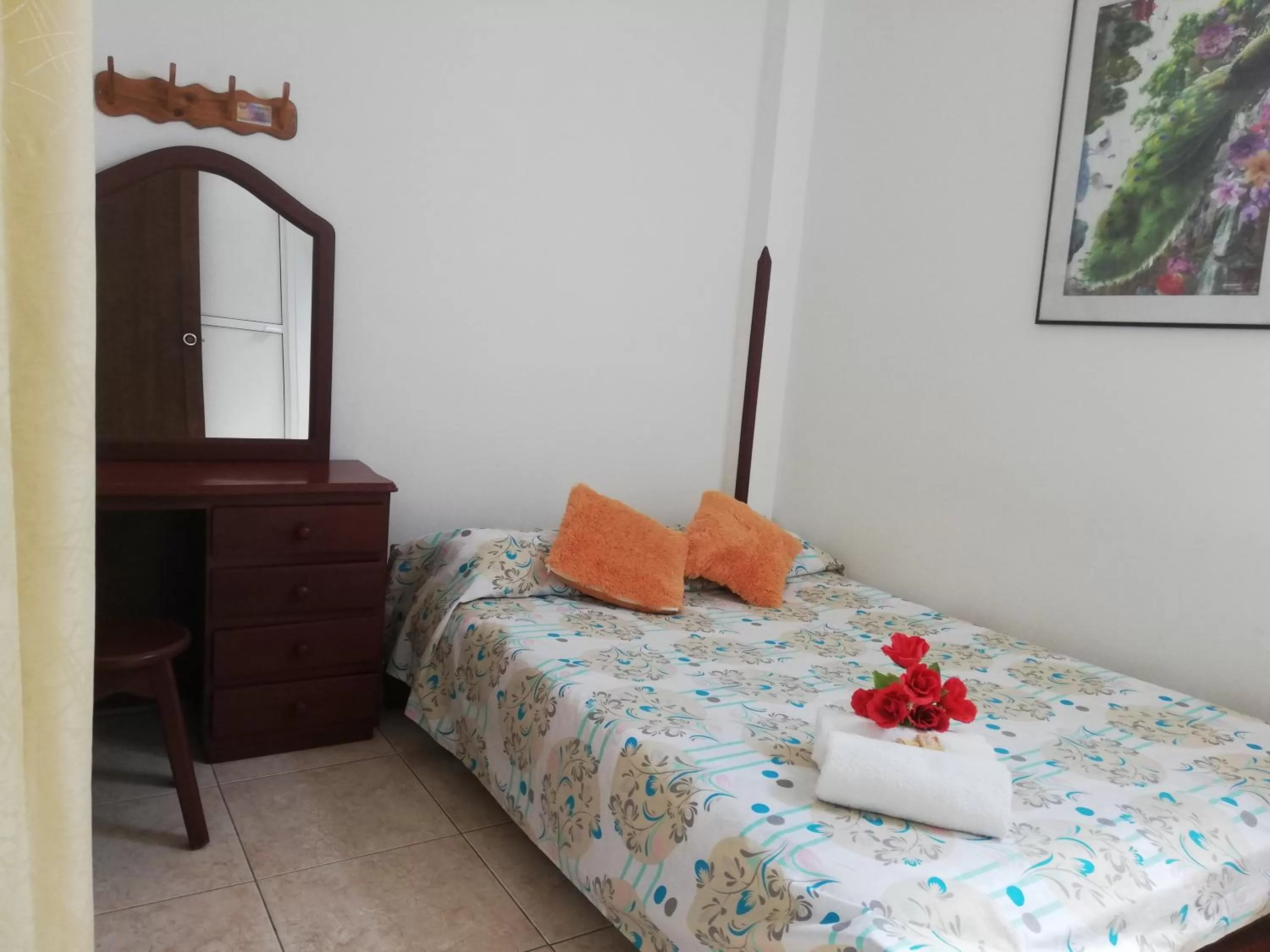 Bed in Hotel Real Pólux