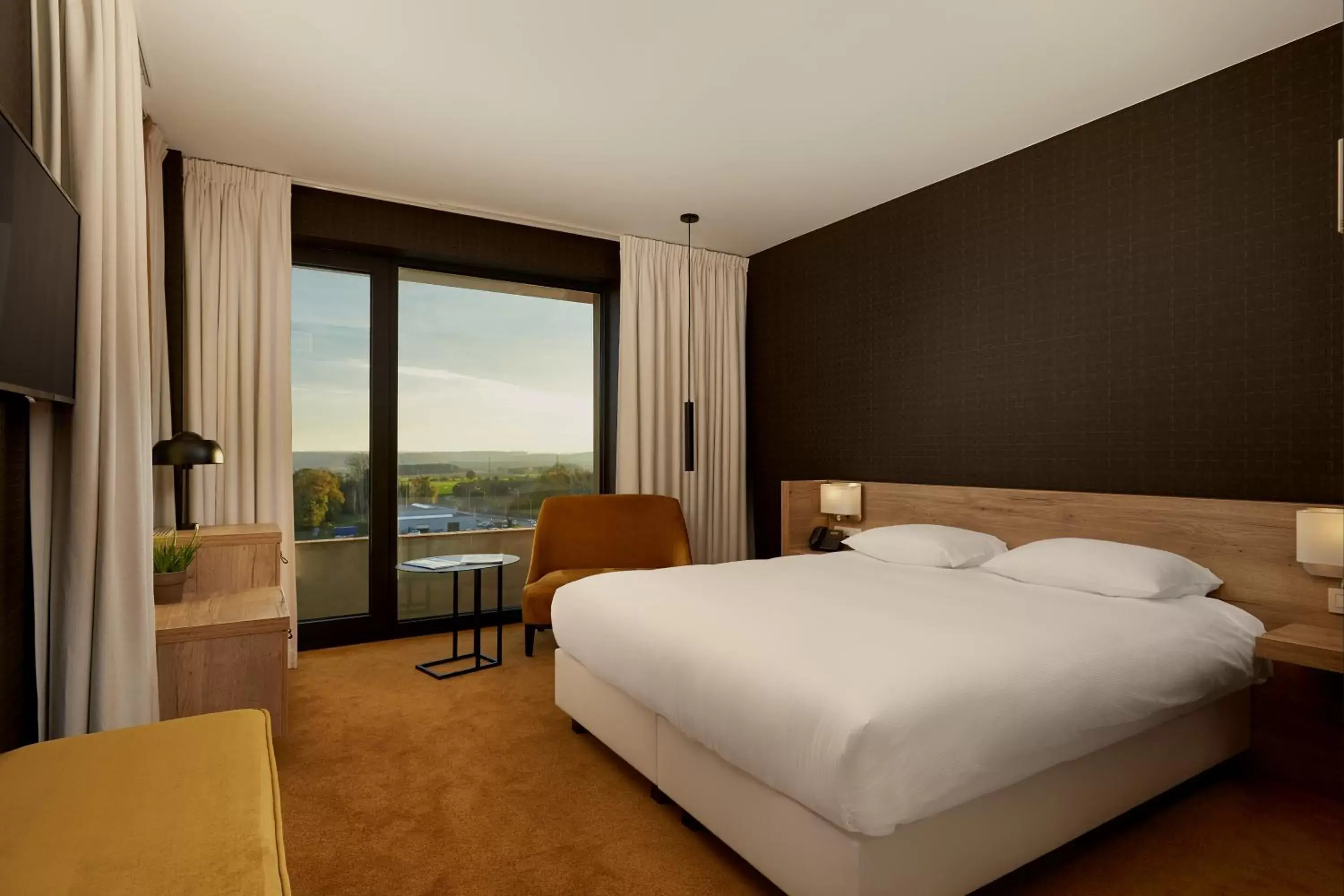 Standard Double or Twin Room with Balcony in Van Der Valk Luxembourg Arlon Standard Double or Twin Room with Balcony in Van Der Valk Luxembourg Arlon