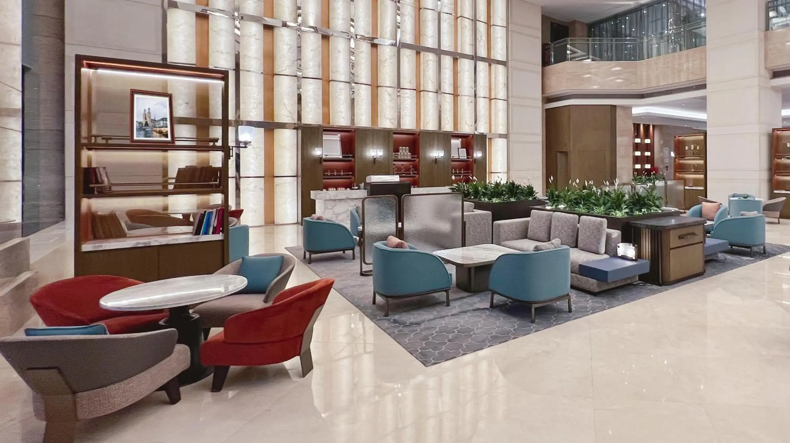 Lobby or reception, Lounge/Bar in Swissôtel Shenyang