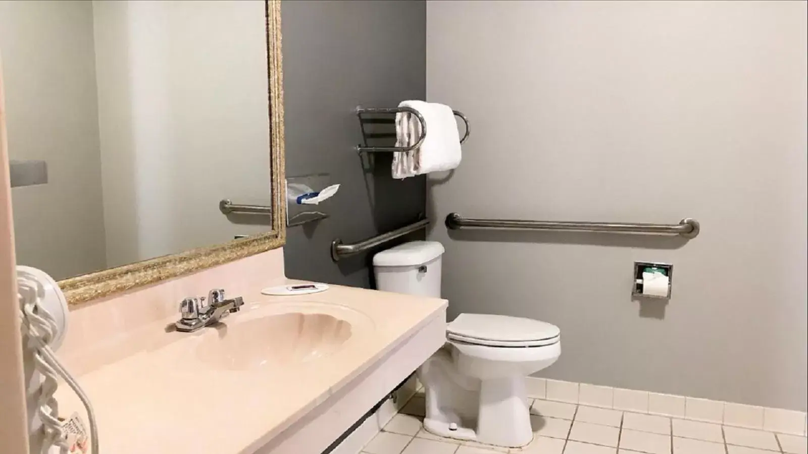 Toilet, Bathroom in Days Inn by Wyndham North Little Rock Maumelle