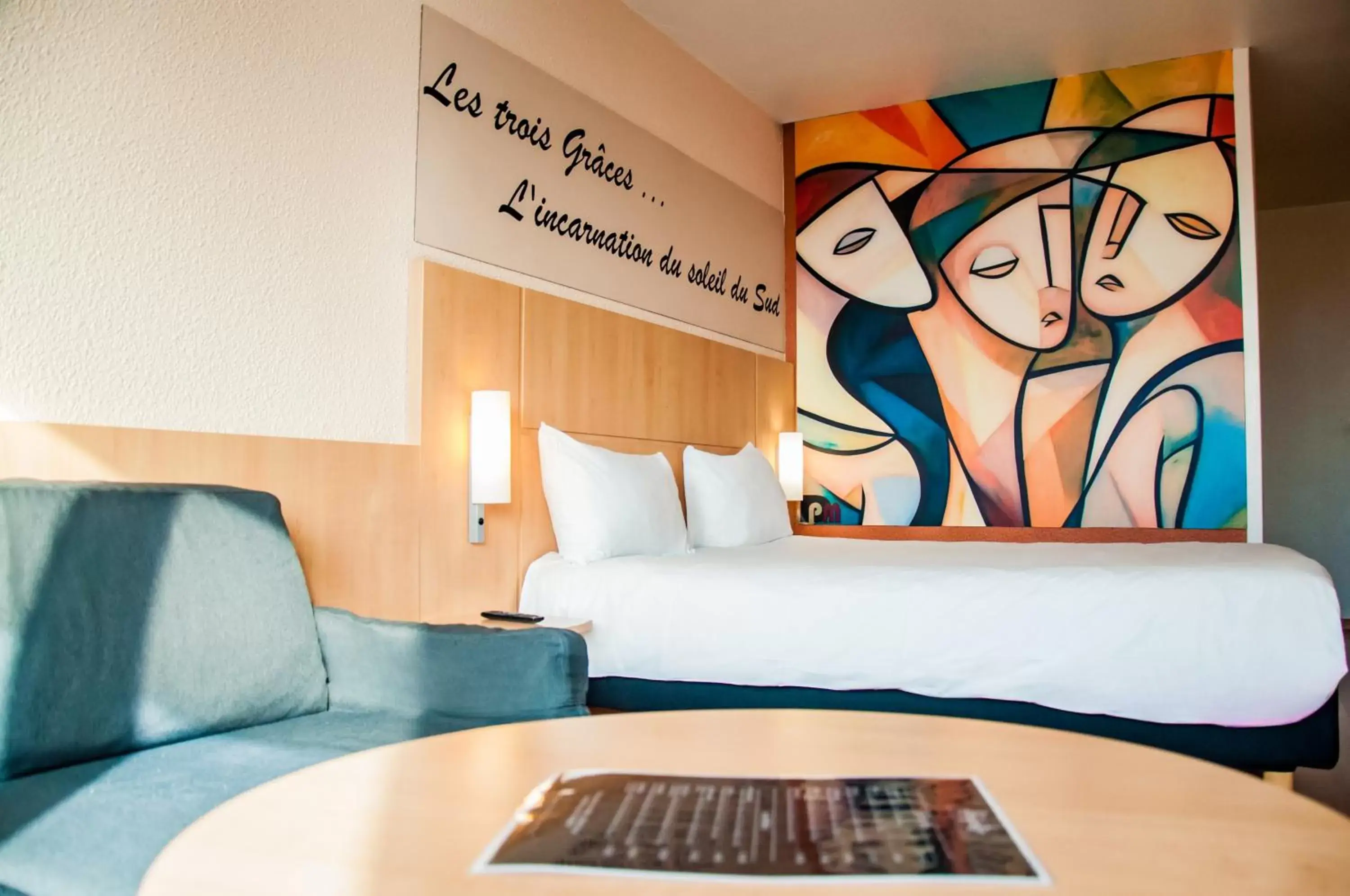 Bed in ibis Montpellier Centre Comedie