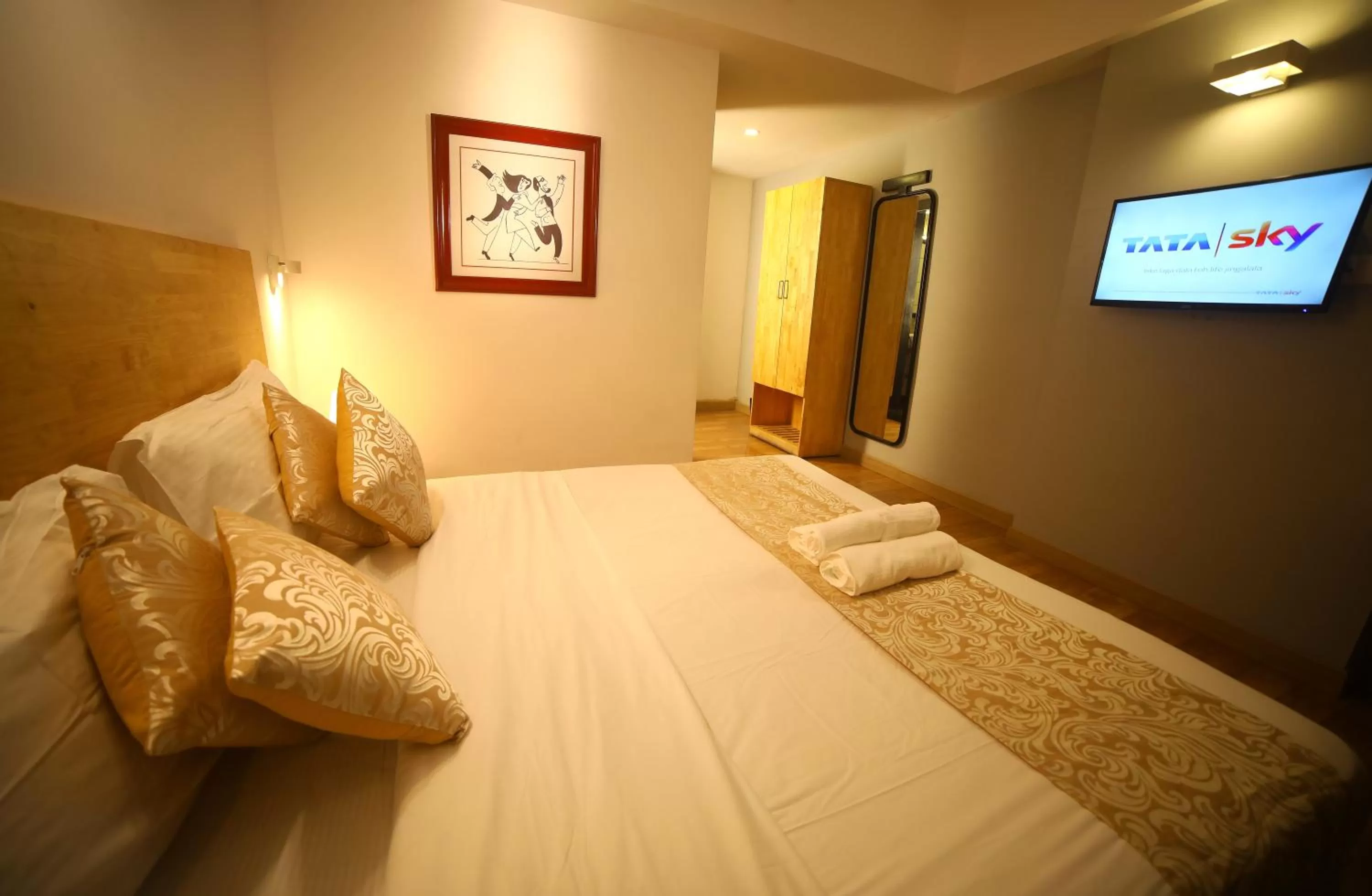 TV and multimedia, Bed in The Urban Stays