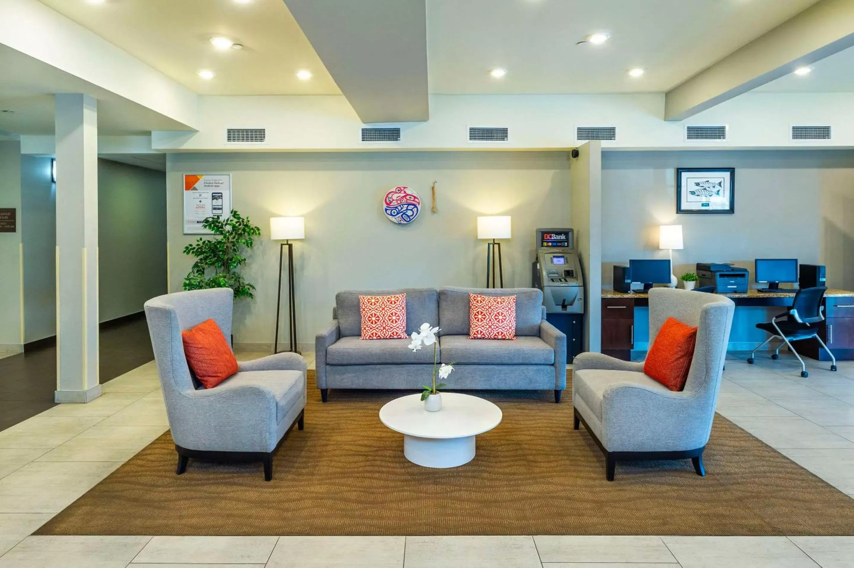 Lobby or reception, Seating Area in Comfort Inn & Suites Terrace