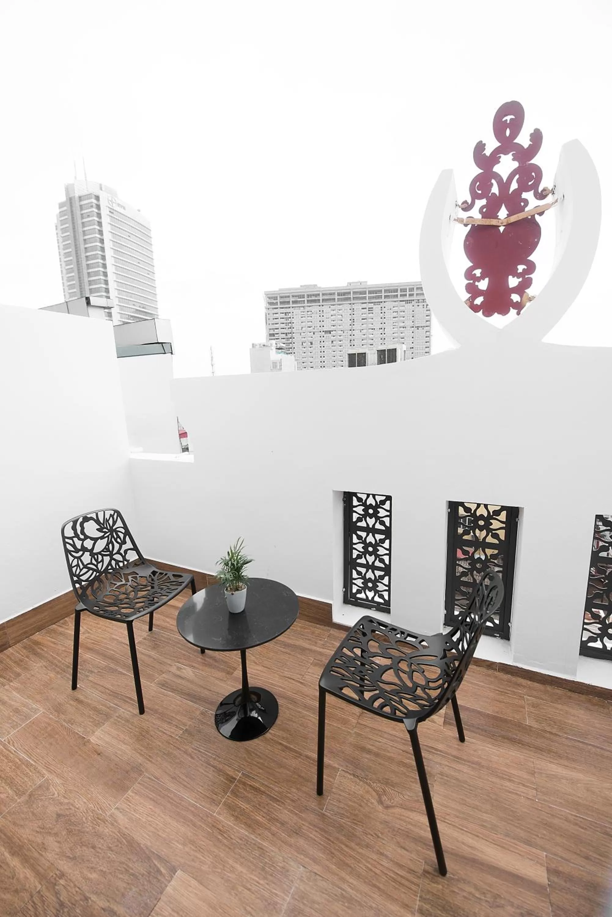 Patio in Hong Gia Tue Apartment