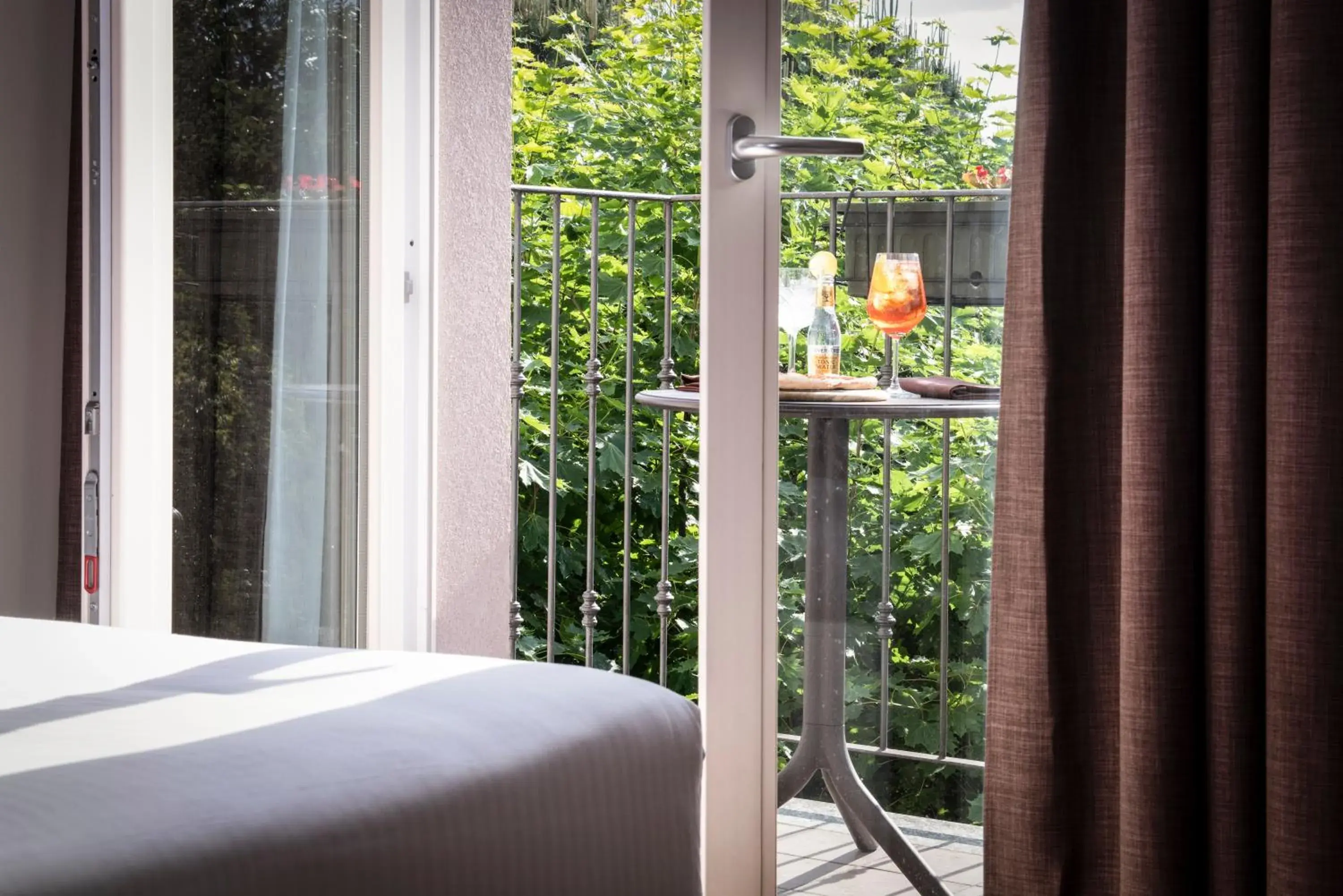 Balcony/Terrace in Hotel Osteria della Pista