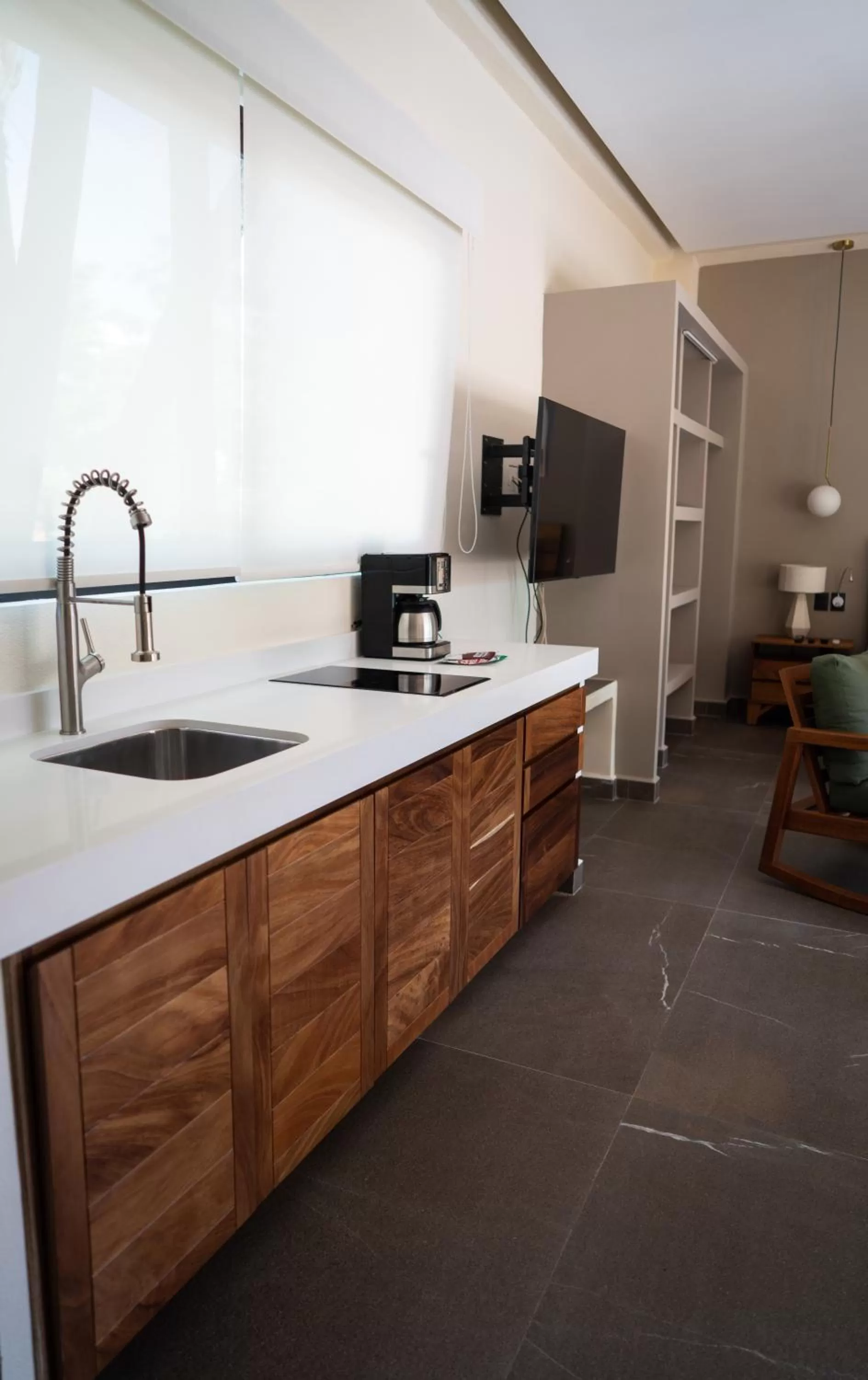 Kitchen or kitchenette in San Trópico Boutique Hotel & Peaceful Escape