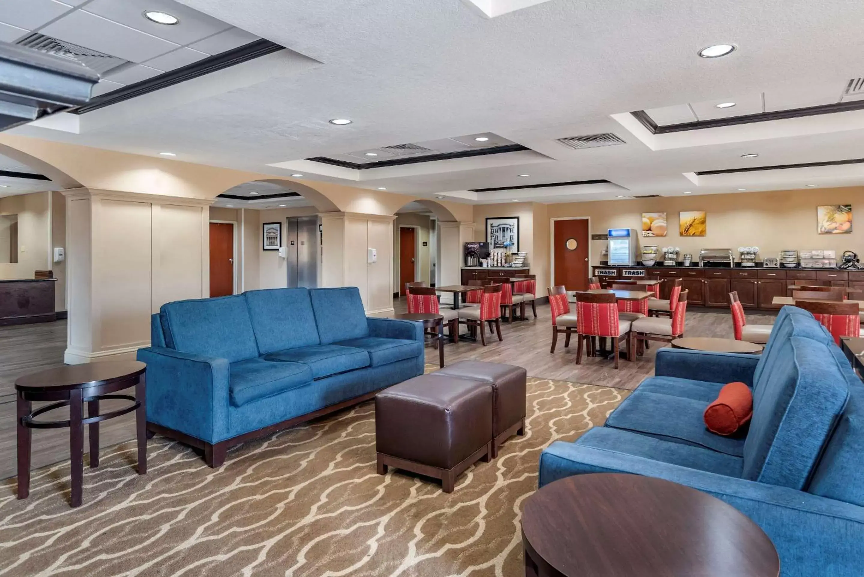 Lobby or reception in Comfort Inn & Suites Clinton