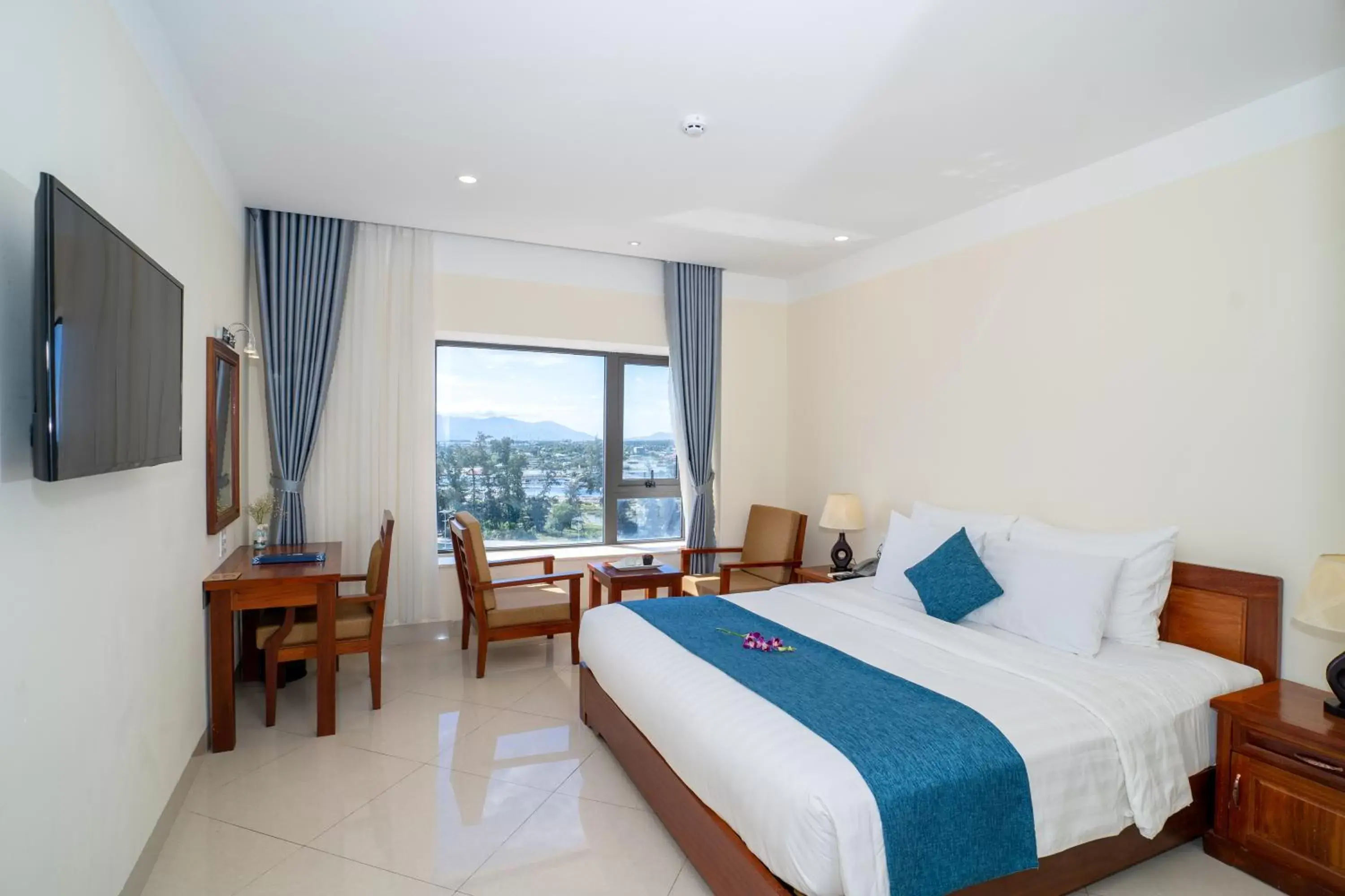 View (from property/room), Bed in Navy Hotel Cam Ranh View (from property/room), Bed in Navy Hotel Cam Ranh