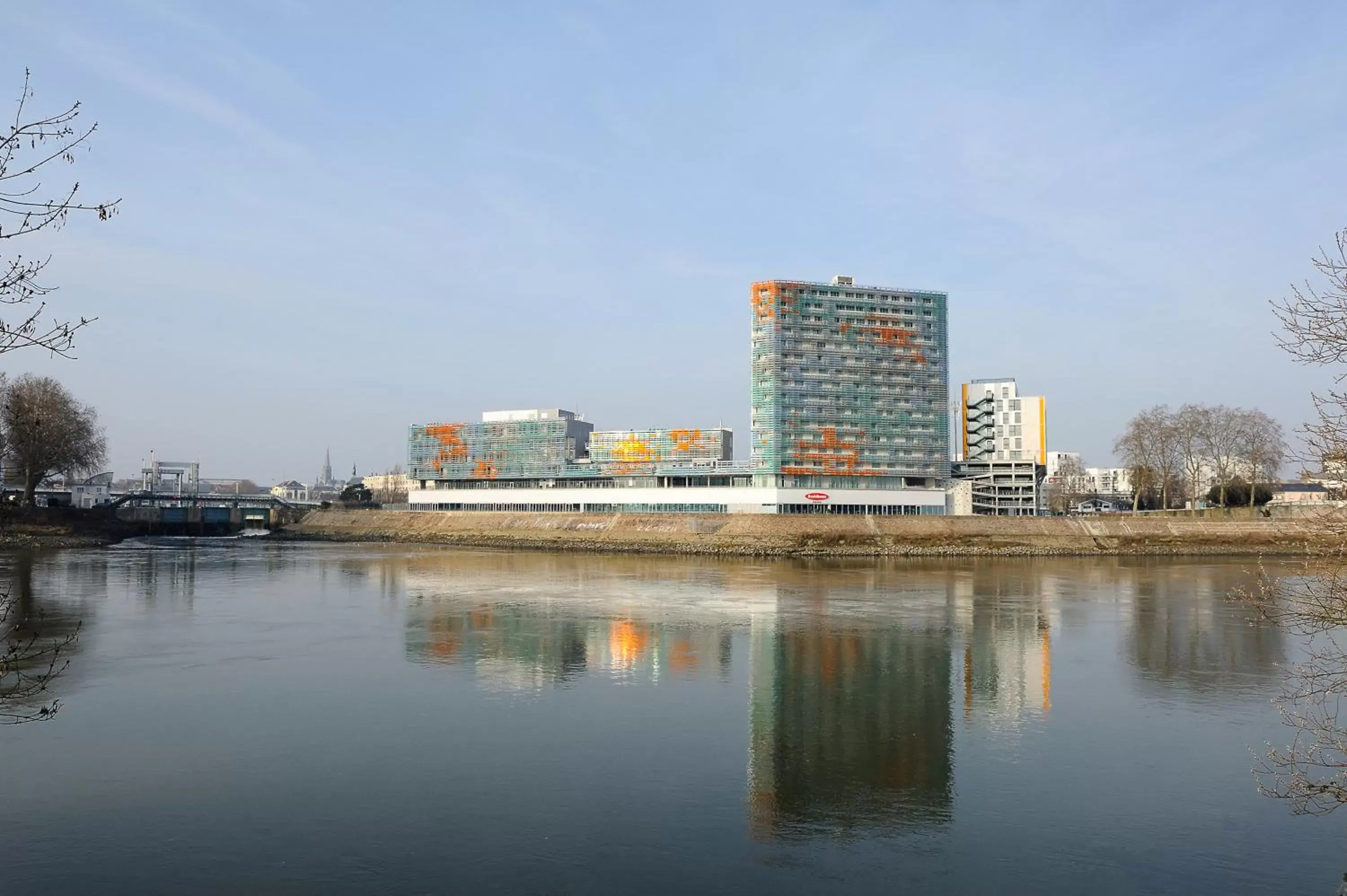 View (from property/room) in Residhome Nantes Berges De La Loire