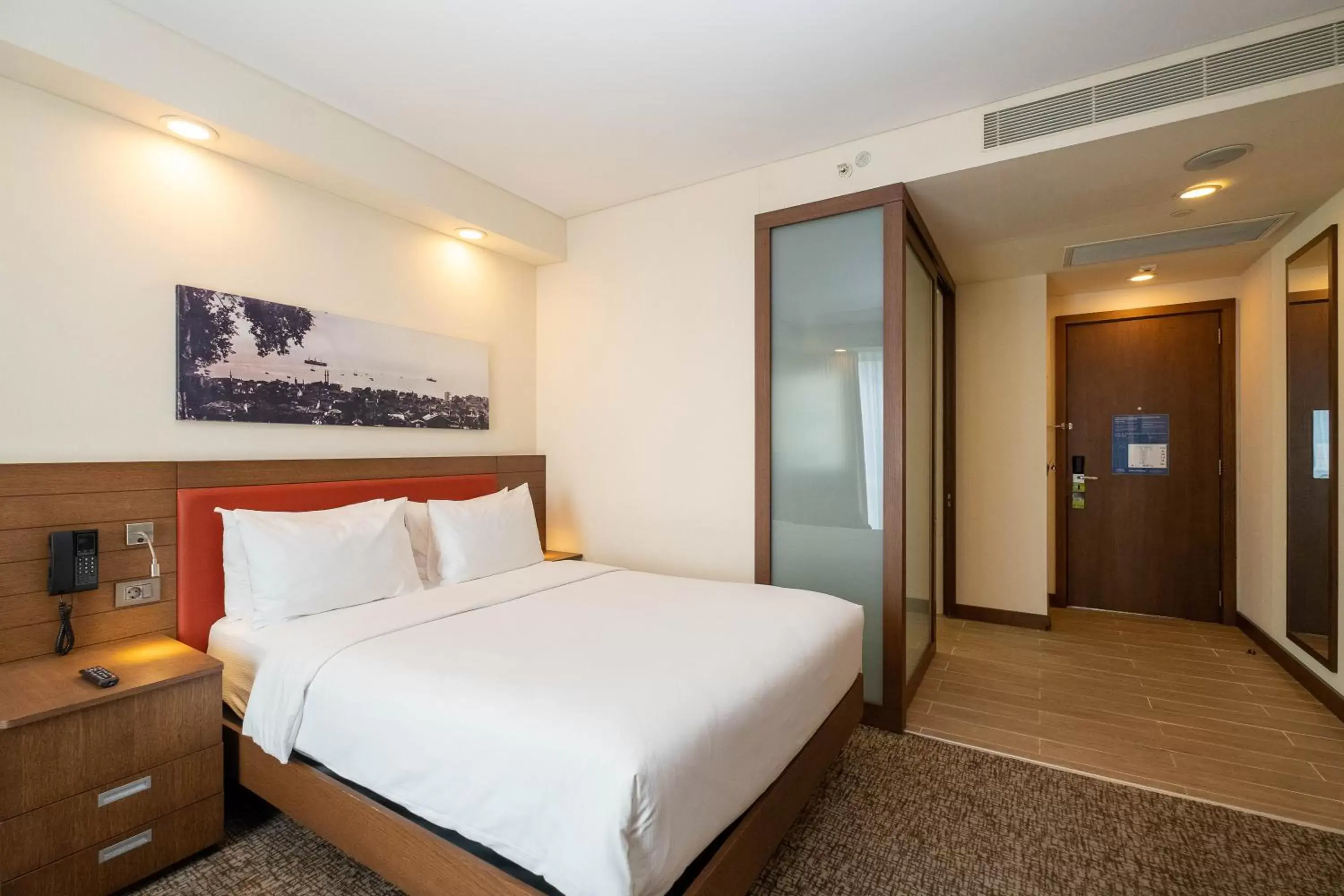 View (from property/room), Bed in Hampton by Hilton Samsun