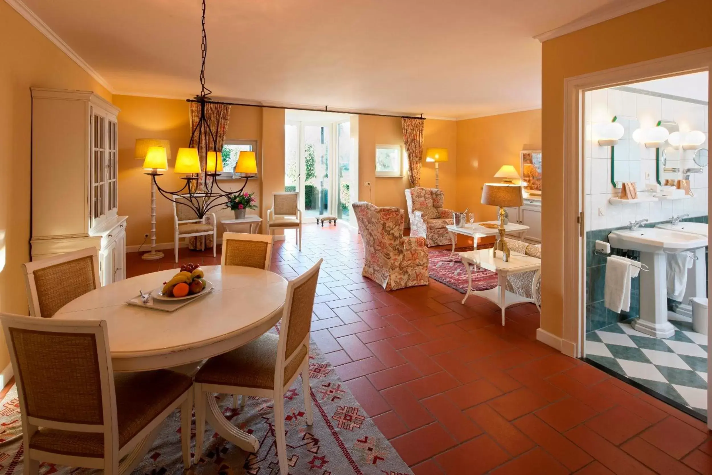 Living room in Château St. Gerlach