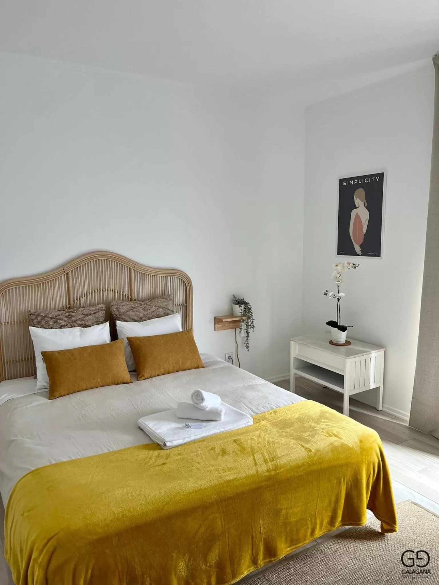 Bed in Galagana Charm House