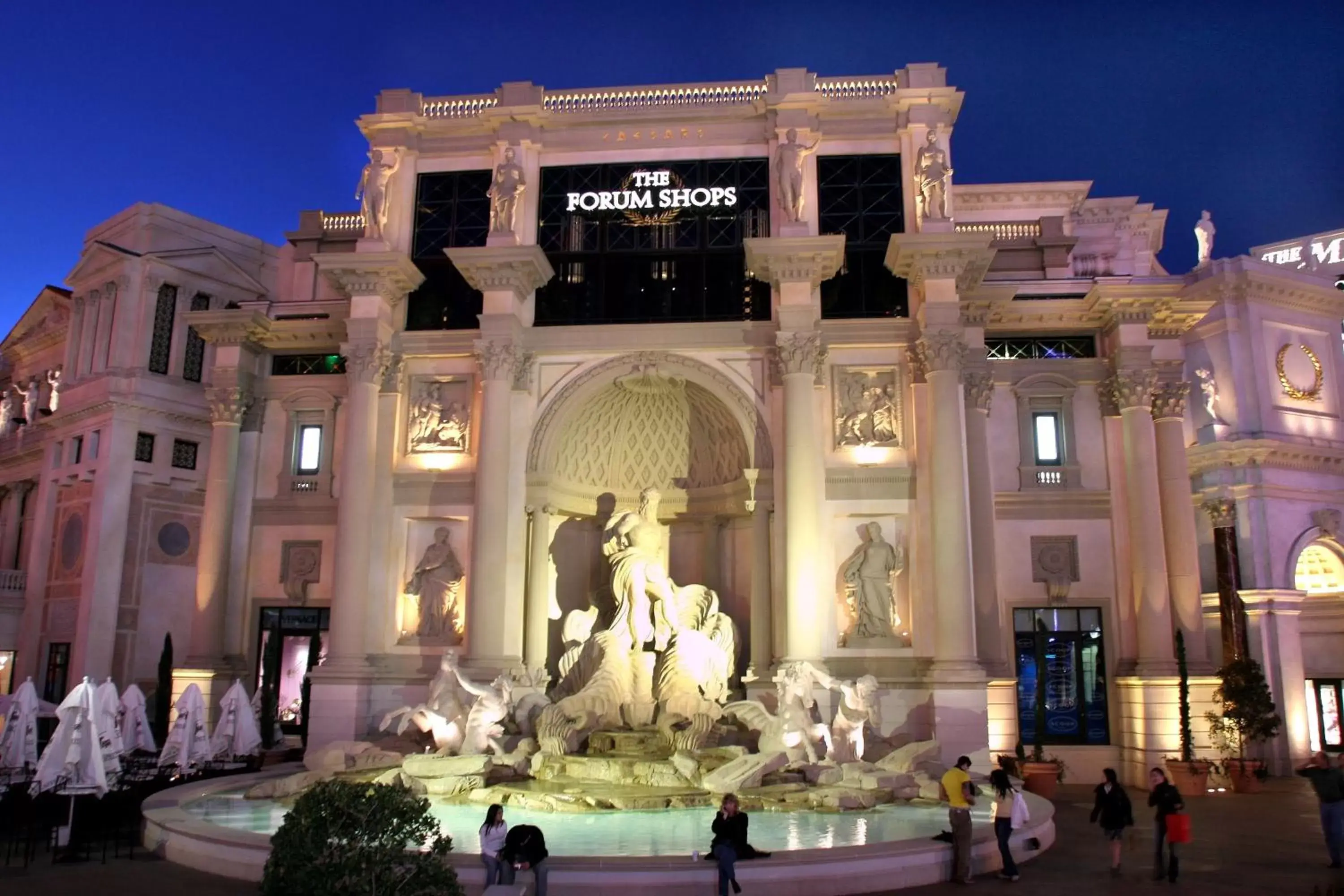 Shopping Area in Caesars Palace Hotel & Casino