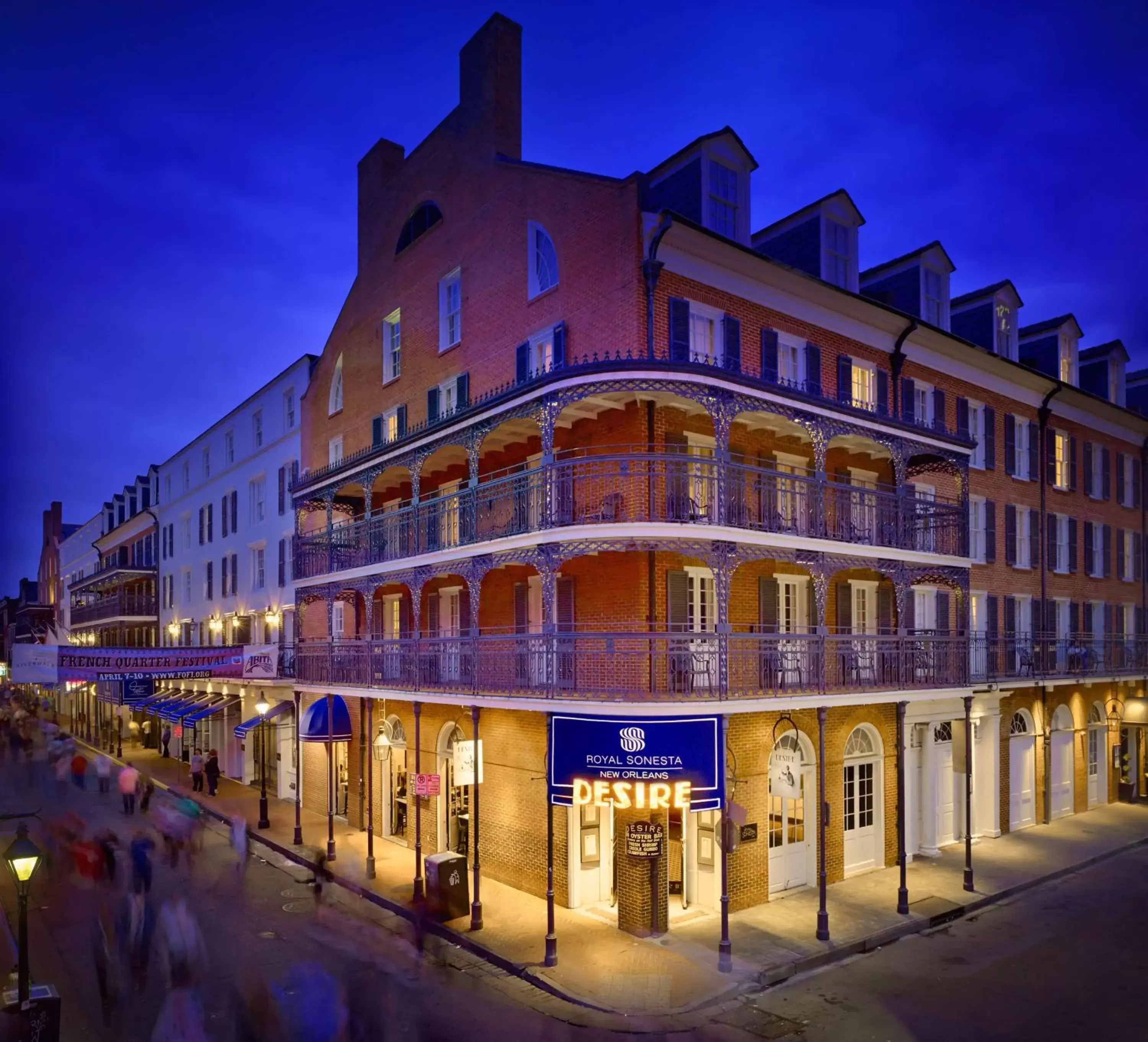 Property building in The Royal Sonesta New Orleans