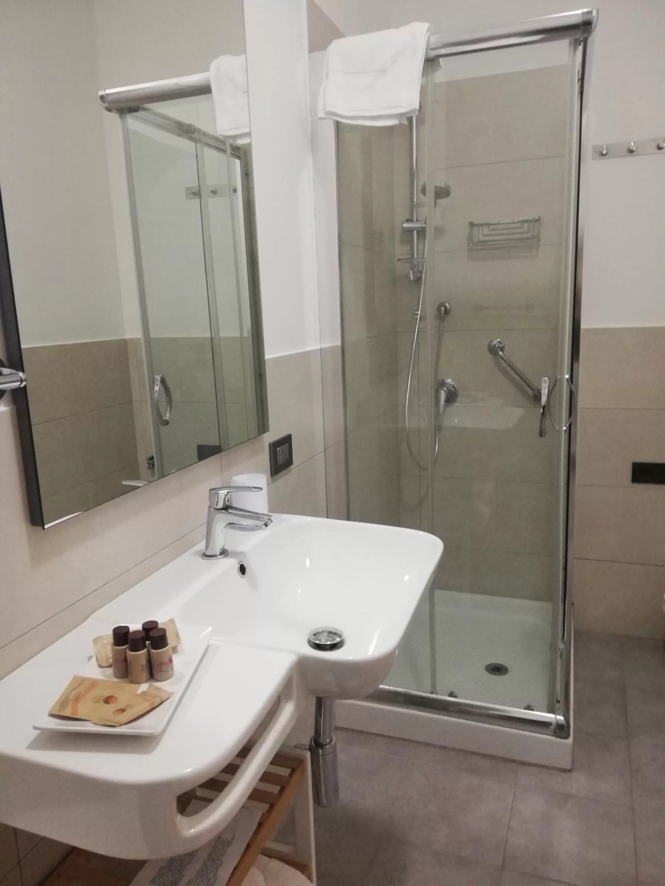 Bathroom in 215 addaura luxury room