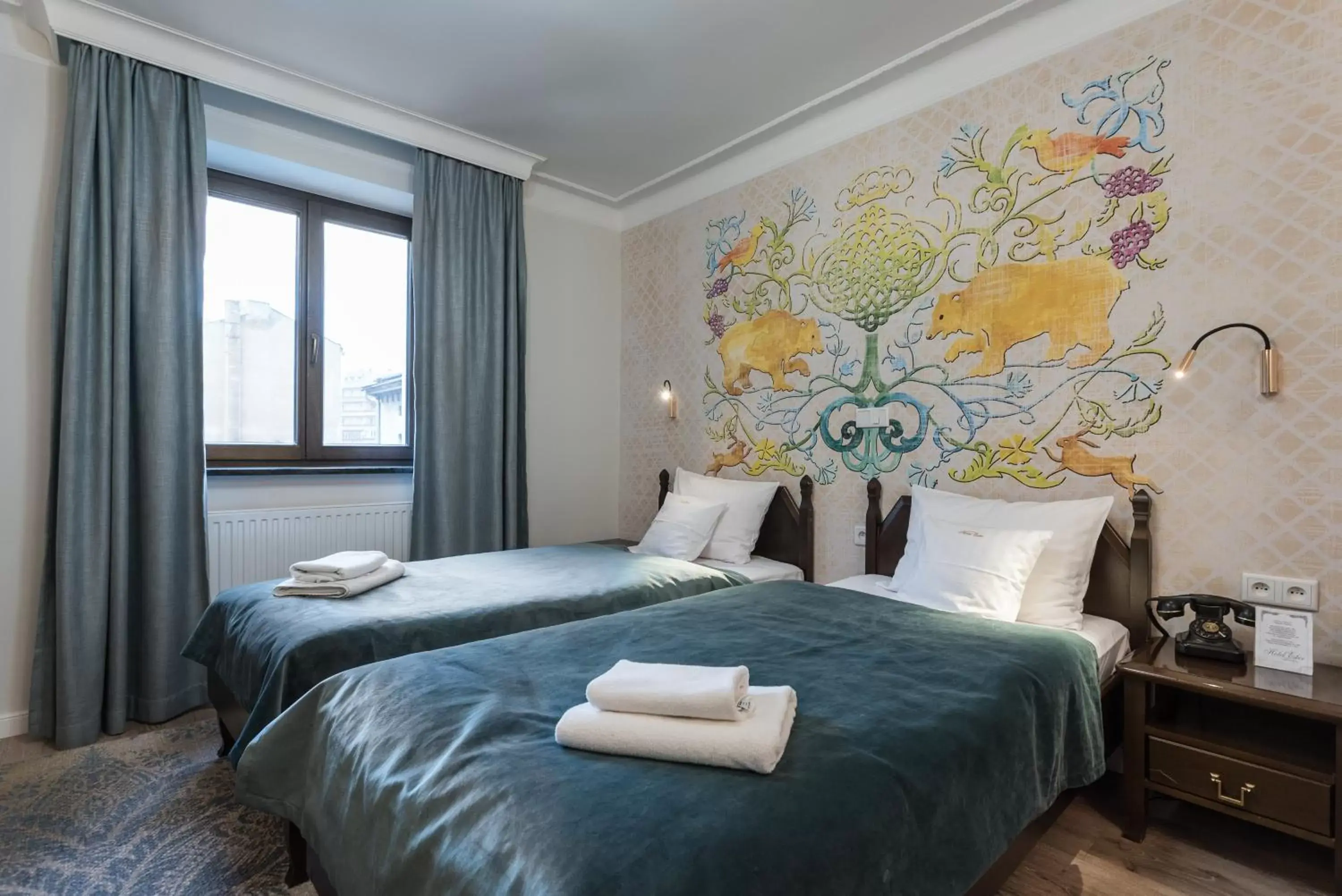 Bed in Hotel Ester Bed in Hotel Ester