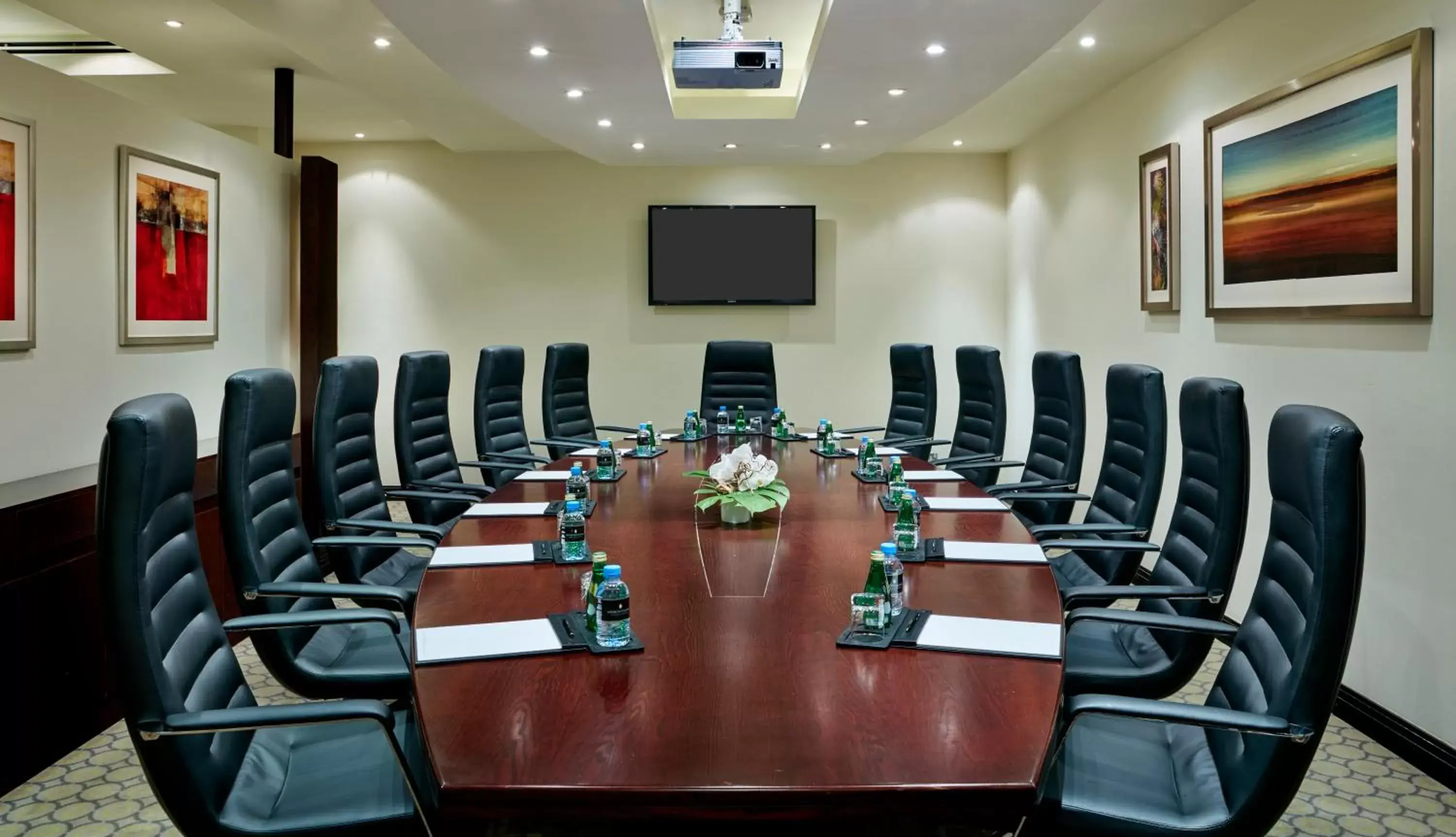 Meeting/conference room in InterContinental Doha Beach & Spa, an IHG Hotel