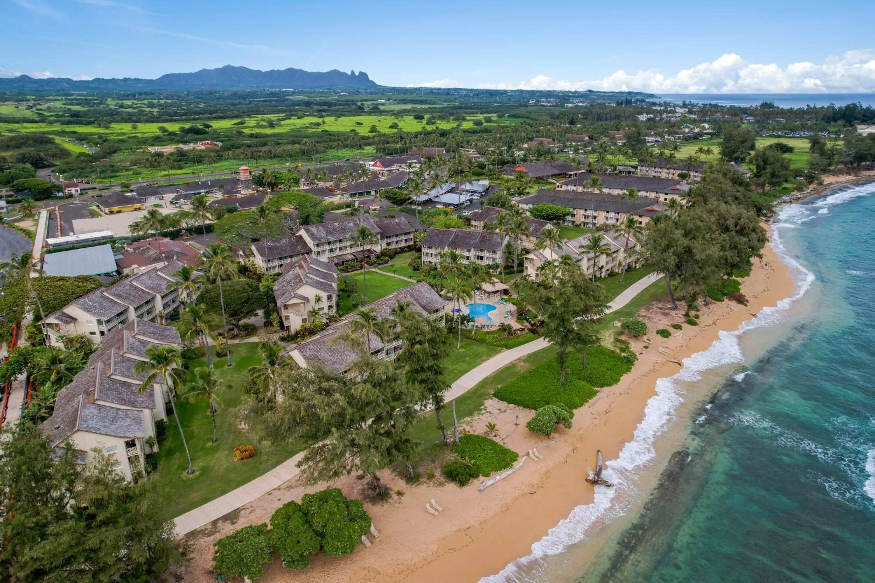 Property building, Bird's-eye View in Aston Islander On The Beach