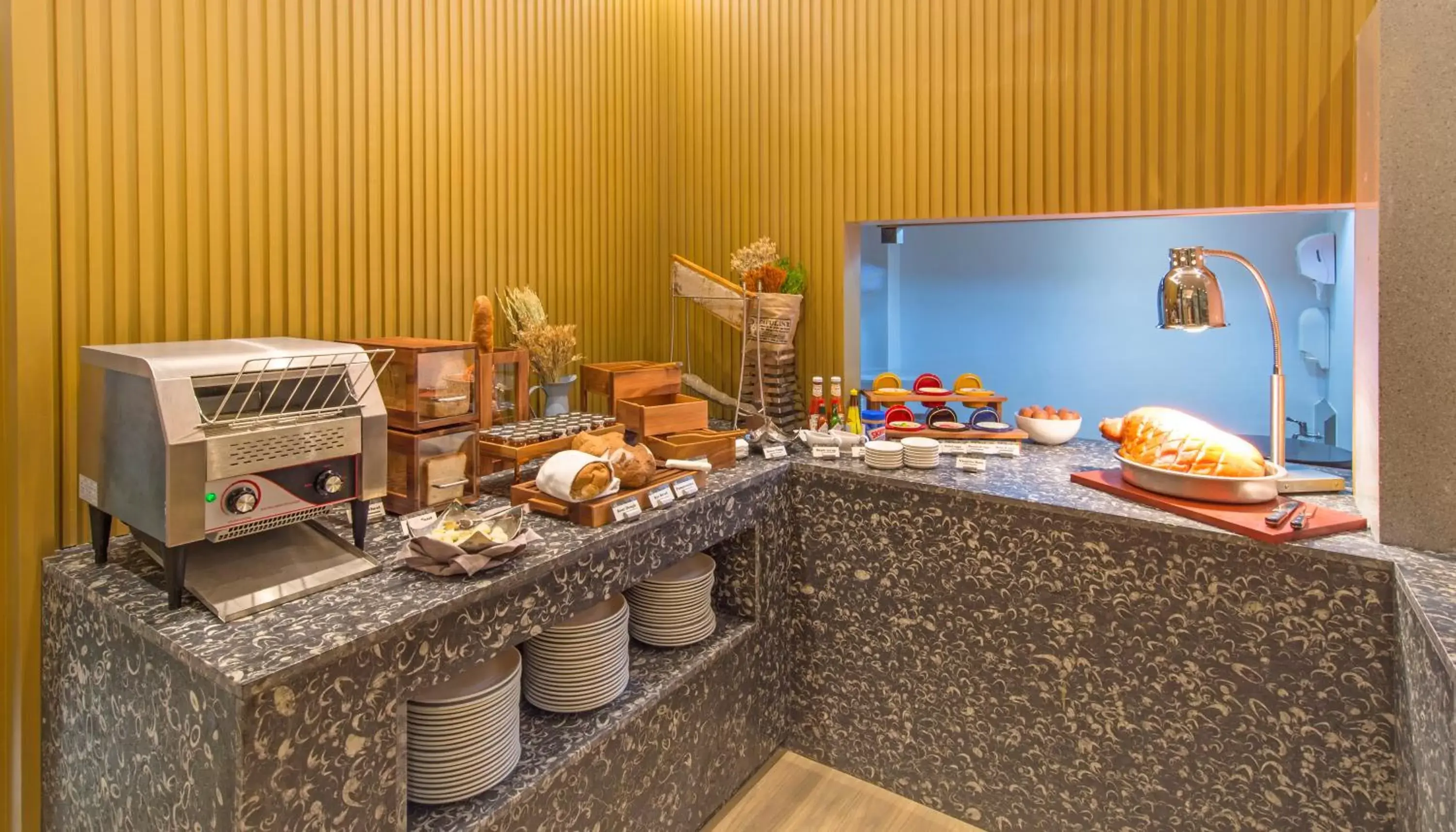 Buffet breakfast, Kitchen/Kitchenette in The ShellSea Krabi-SHA Extra Plus