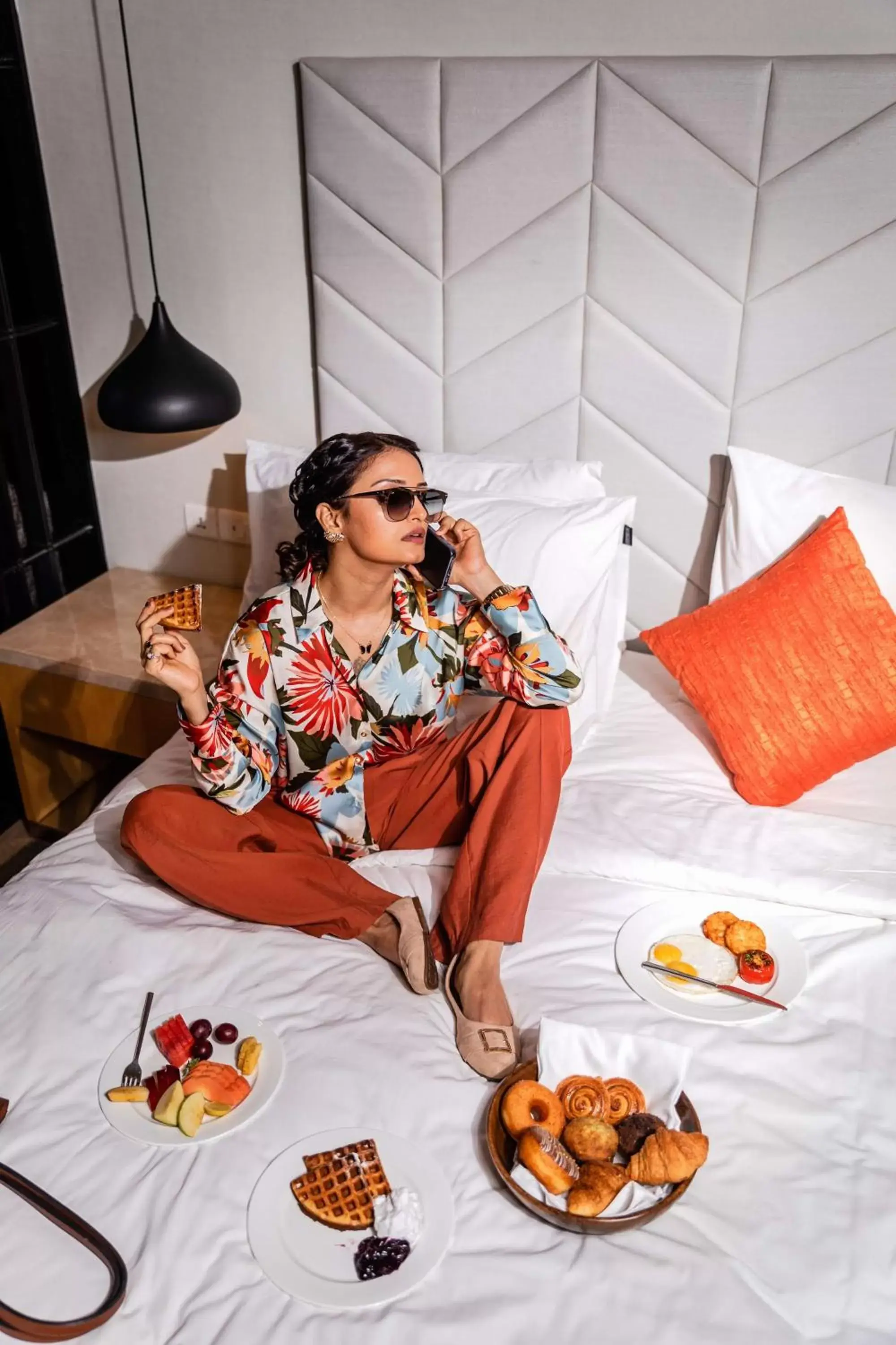 Bed in Hyatt Centric Juhu Mumbai Bed in Hyatt Centric Juhu Mumbai