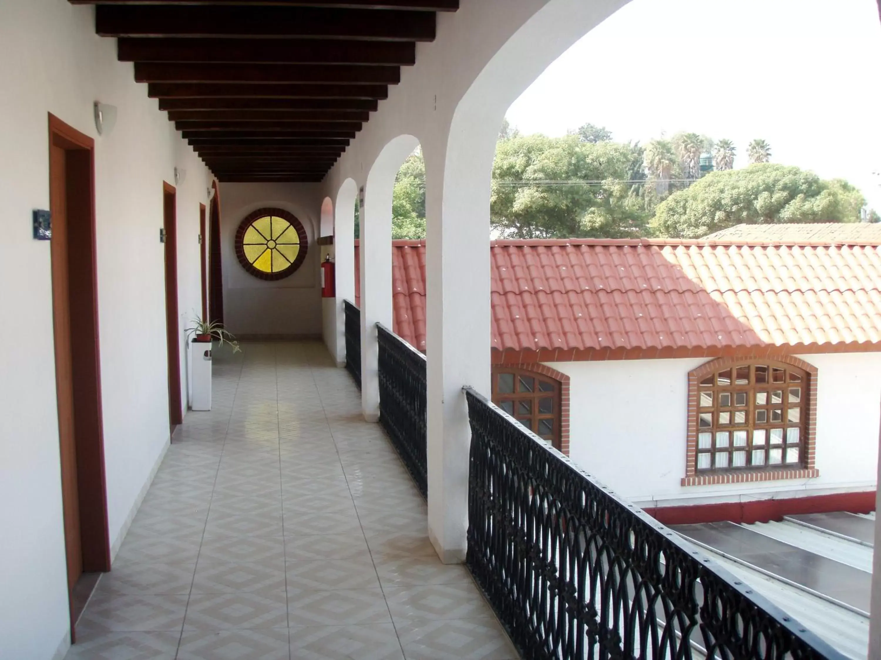 Garden view, Balcony/Terrace in GS Jerocs Tlaxcala