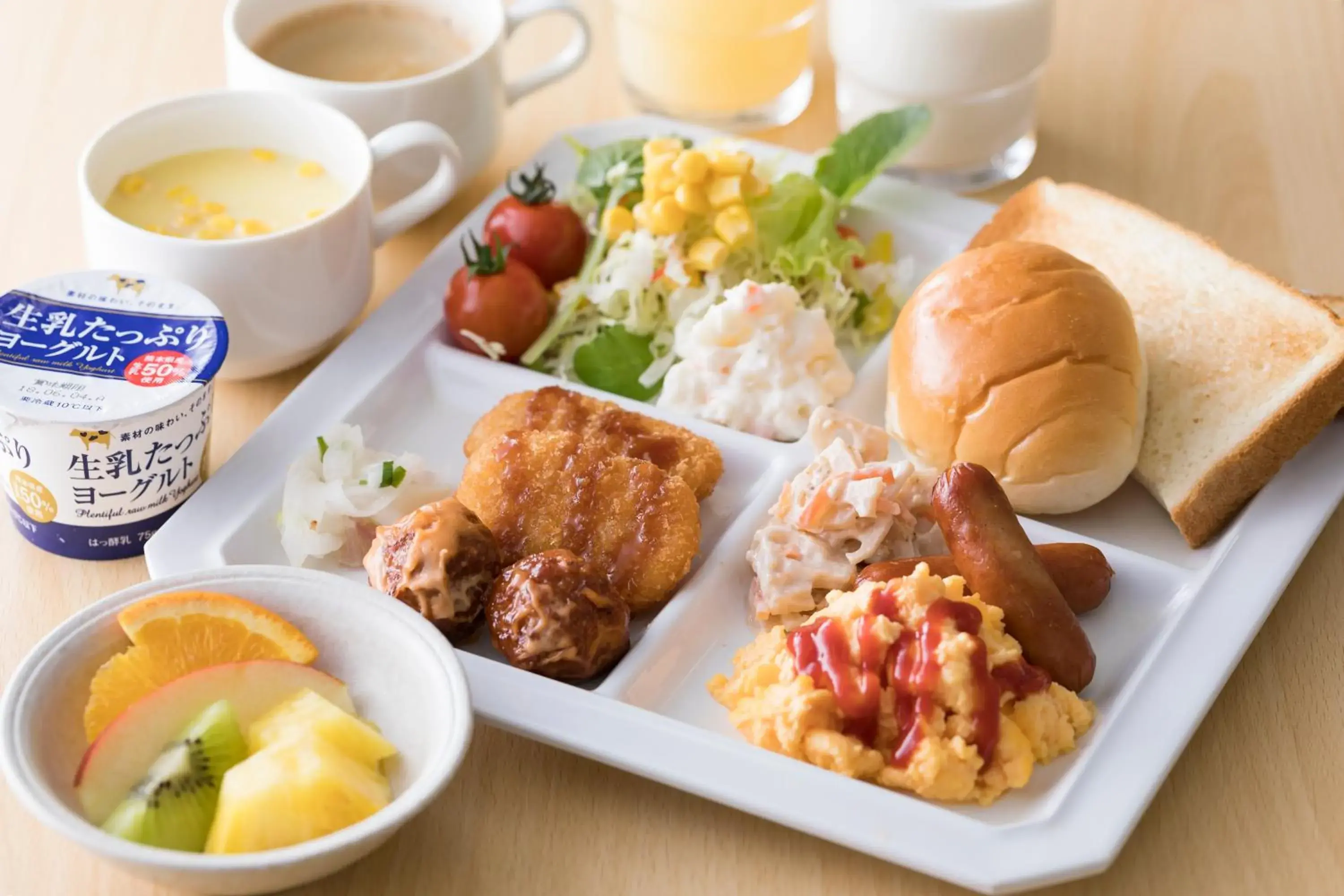 Breakfast in Hotel Wing International Kumamoto Yatsushiro