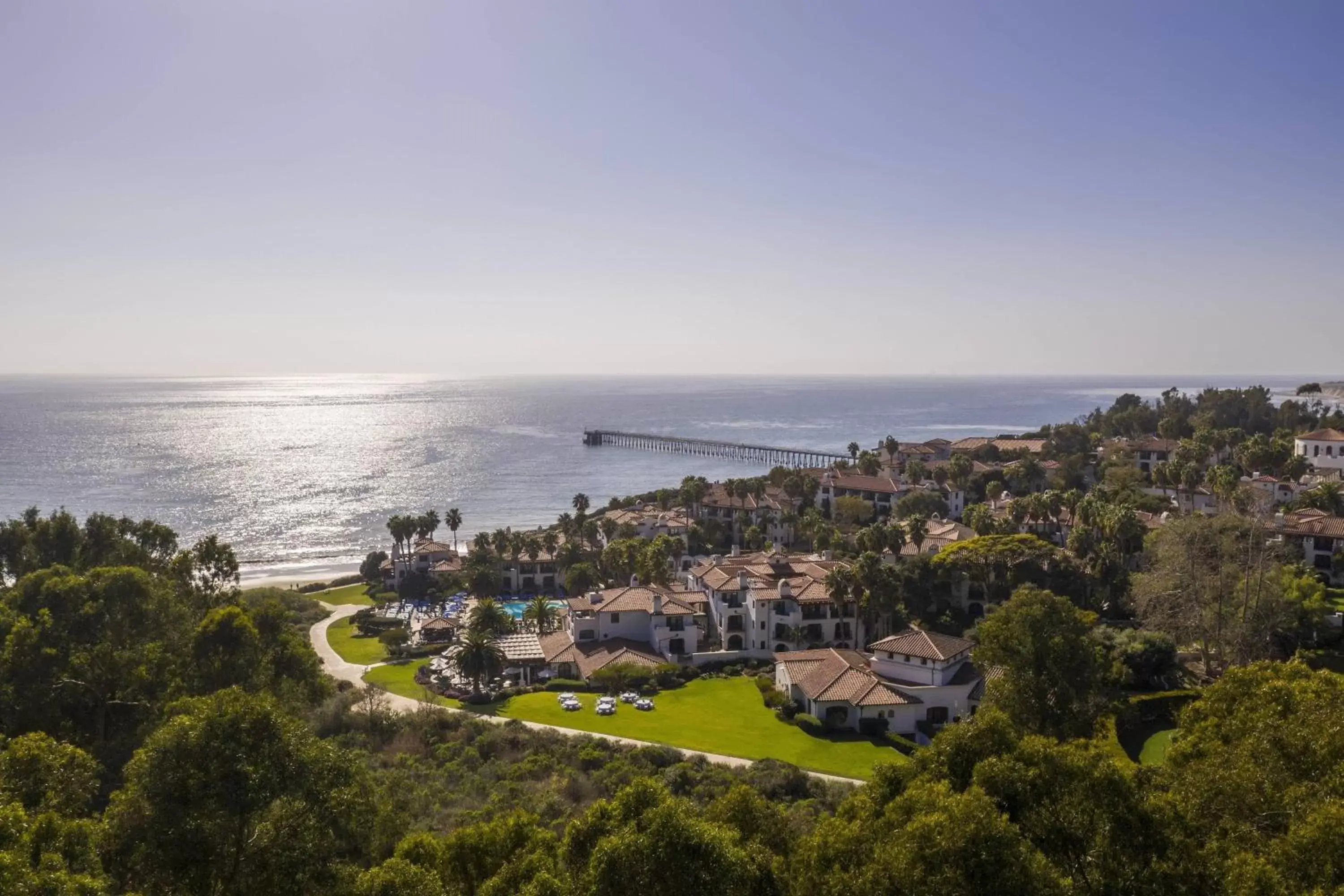 Property building, Bird's-eye View in The Ritz-Carlton Bacara, Santa Barbara