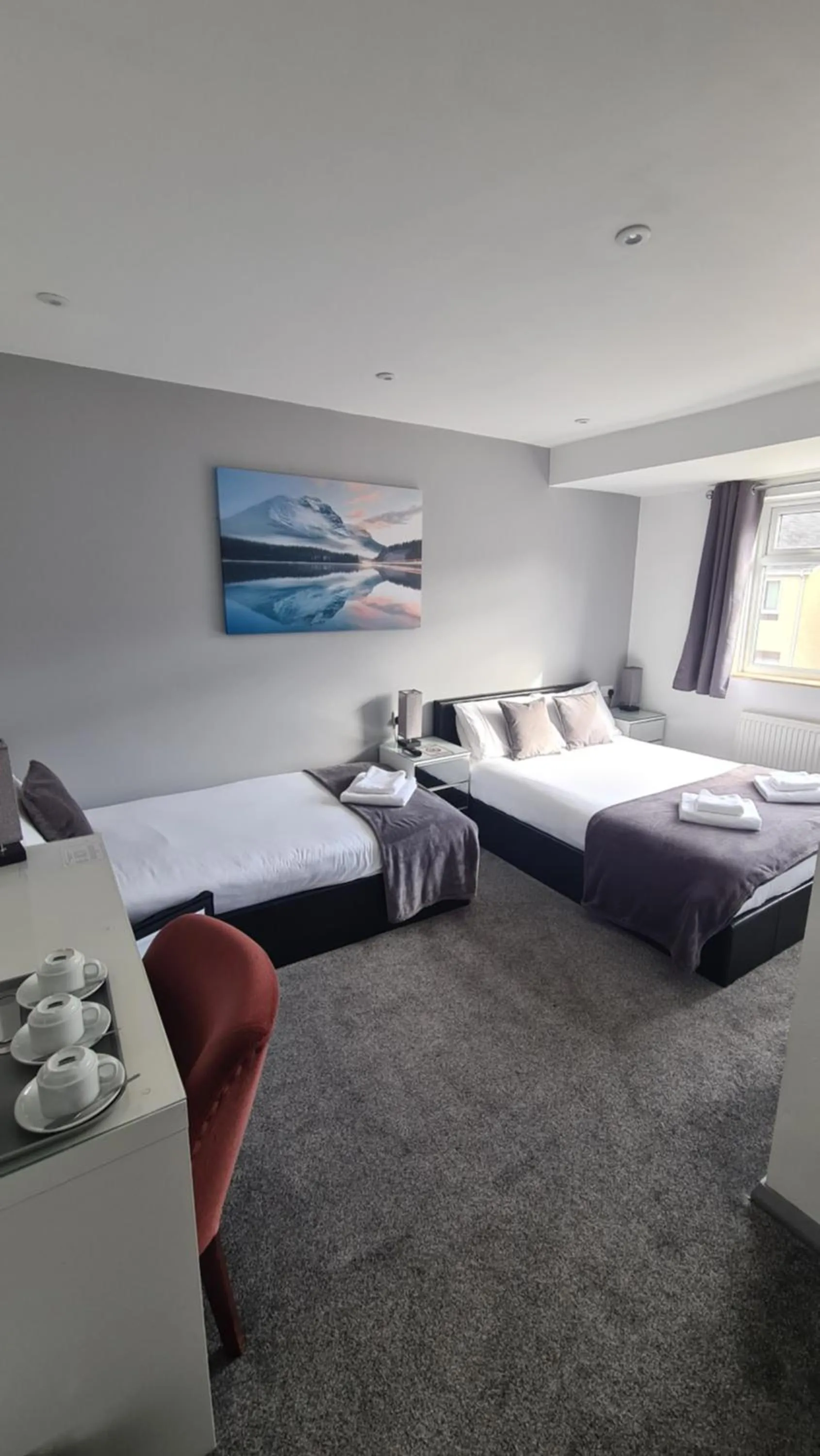 Bed in Y Gwynedd Inn