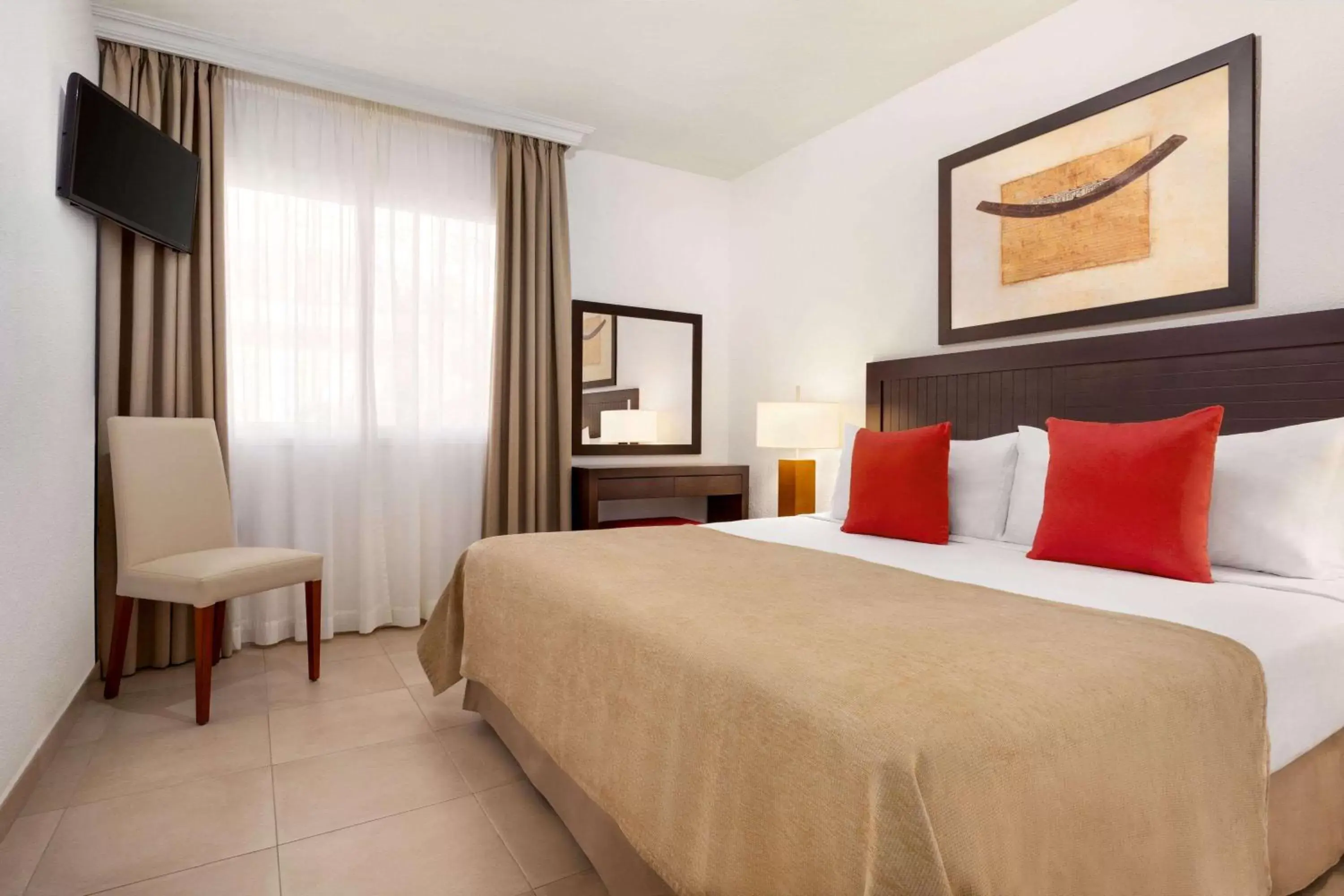 Bed in Wyndham Residences Costa Adeje