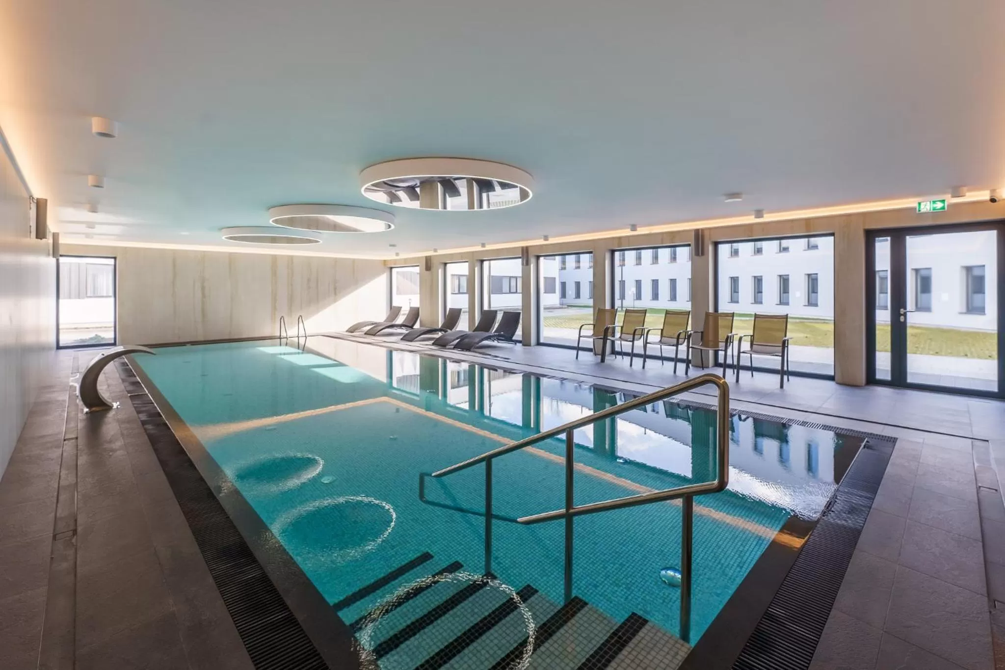 Swimming pool in Hotel Solny