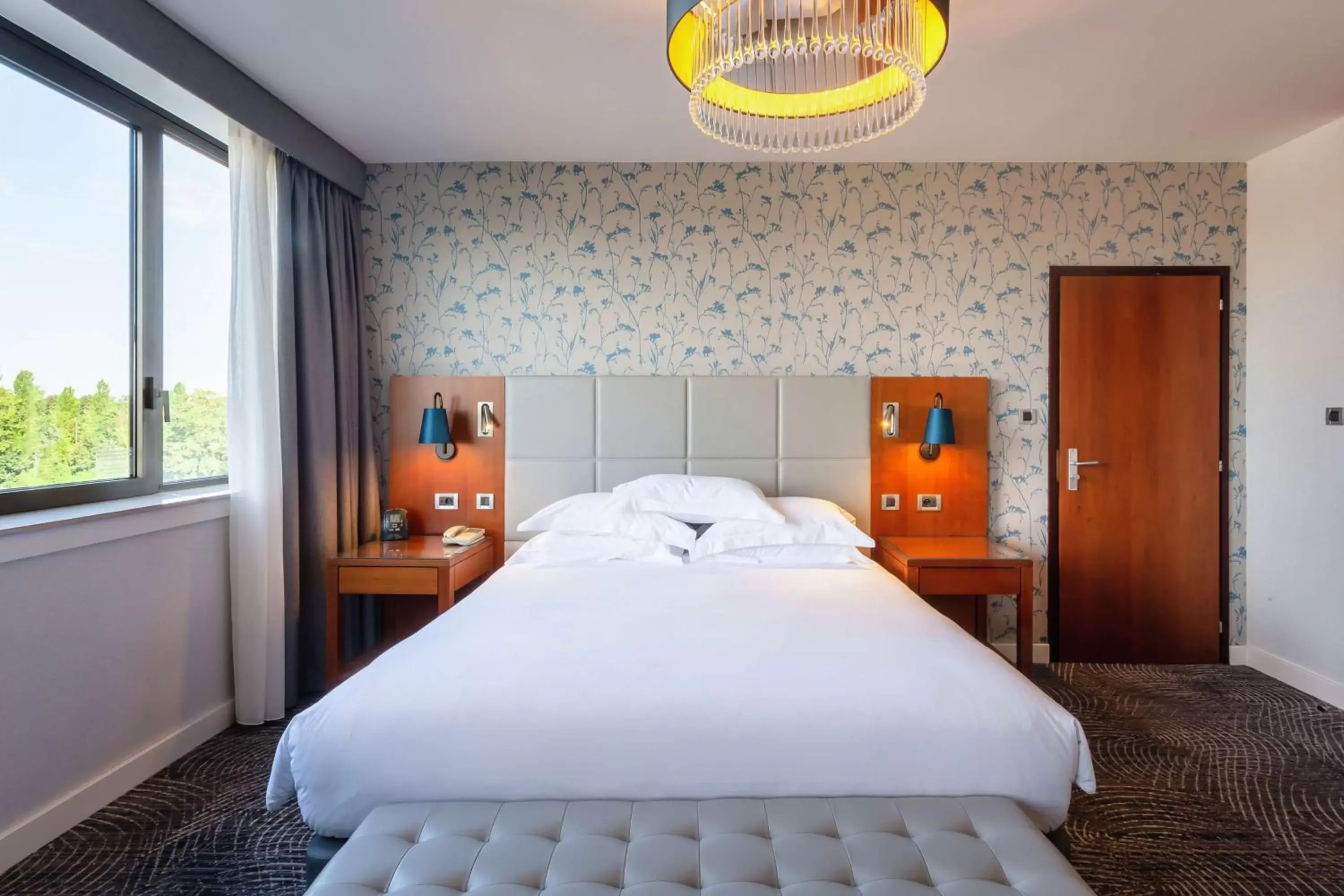 Bed in Hilton Strasbourg