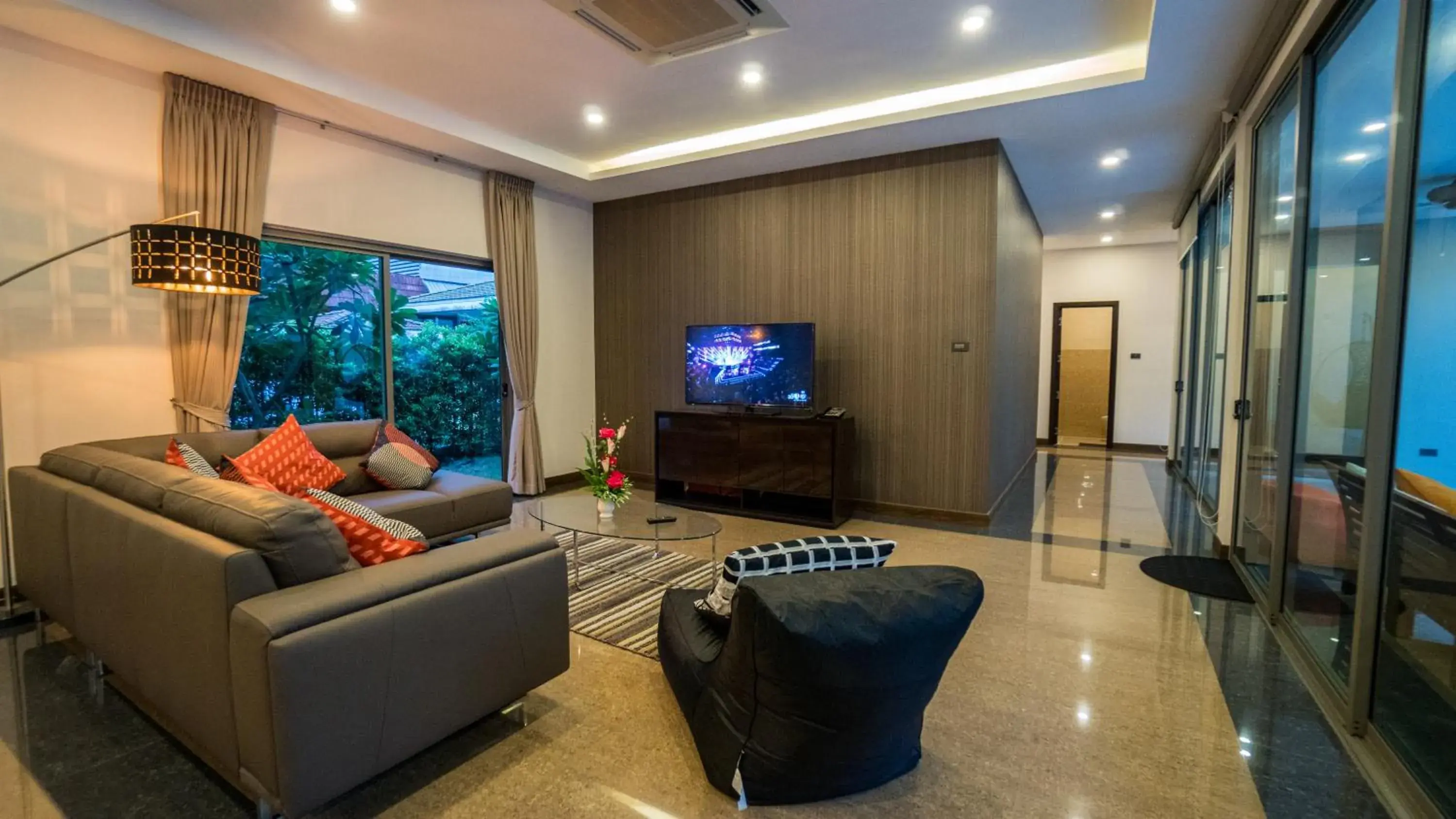 Living room in Villa Navin