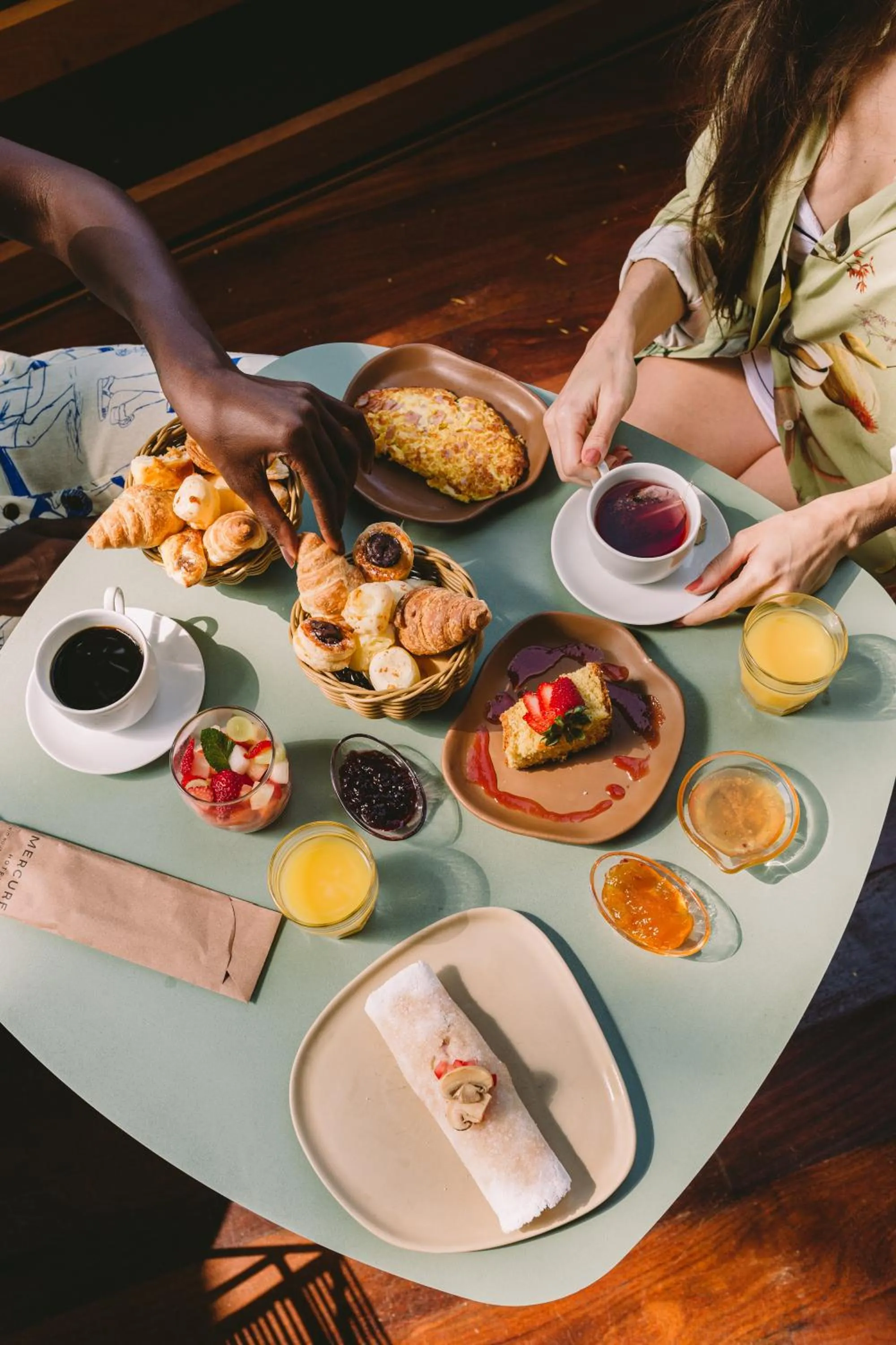 Breakfast in Mercure Rio Boutique Hotel Copacabana