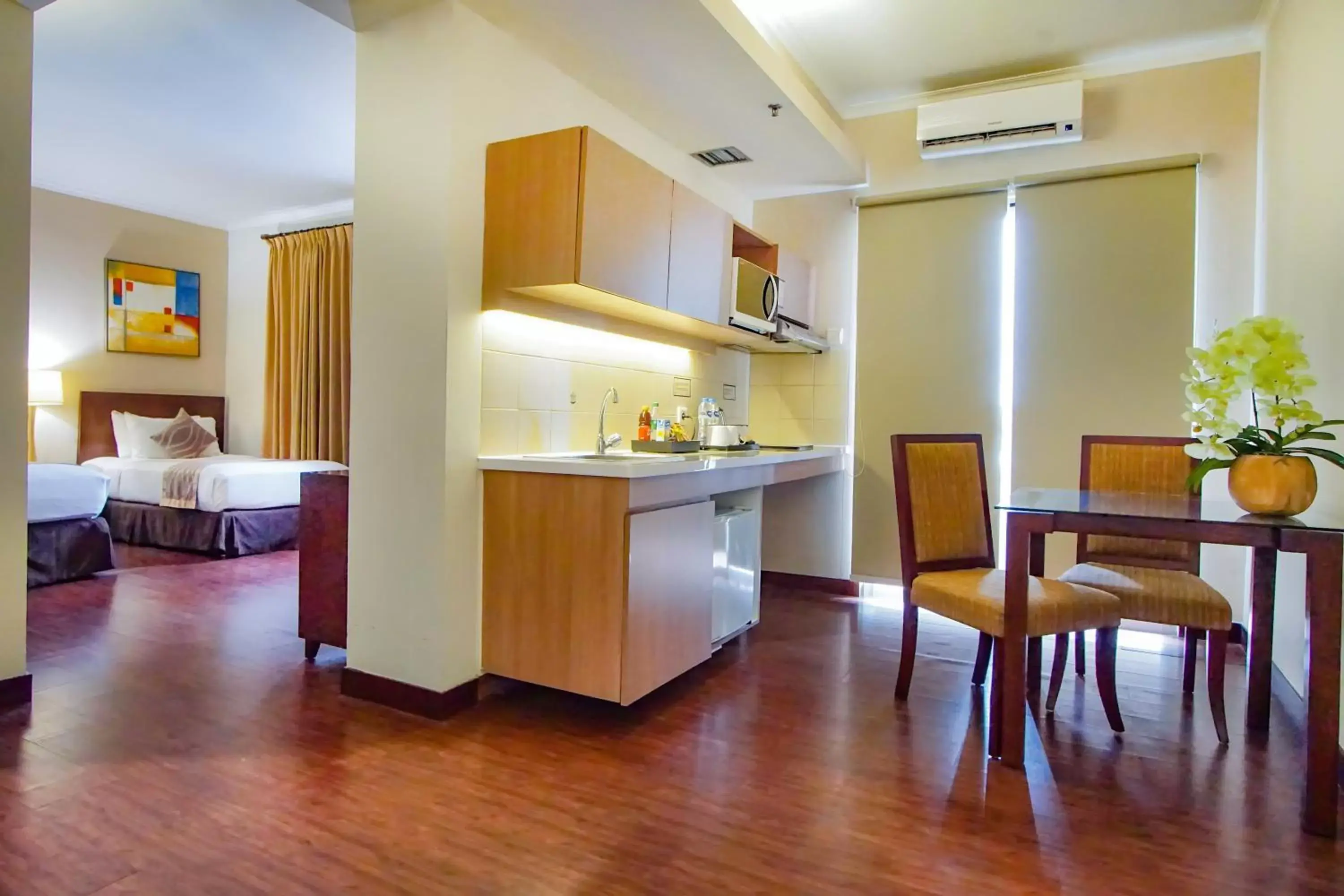 Kitchen/Kitchenette in Grand Dafam Ancol Jakarta