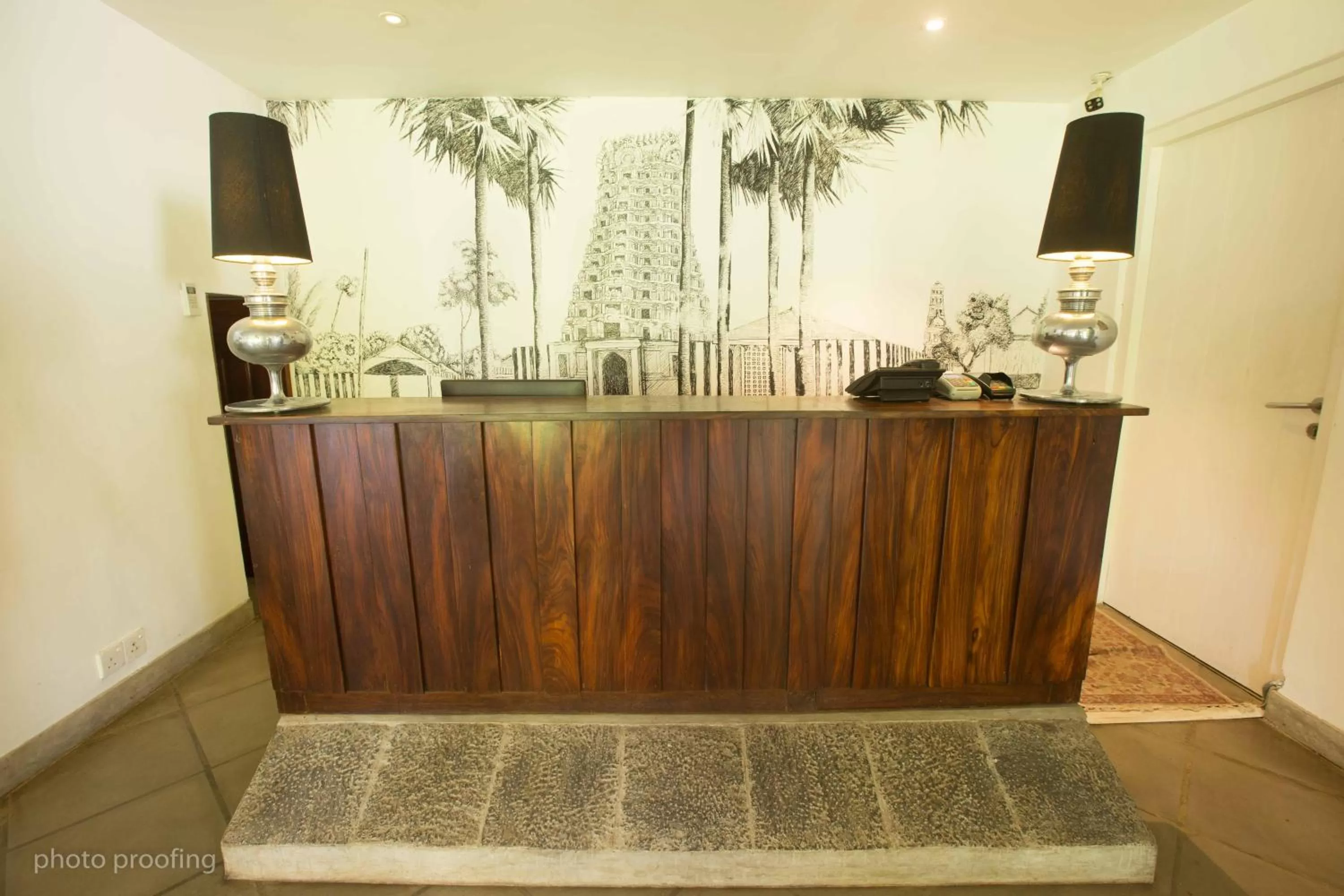 Lobby or reception in Jaffna Heritage Hotel