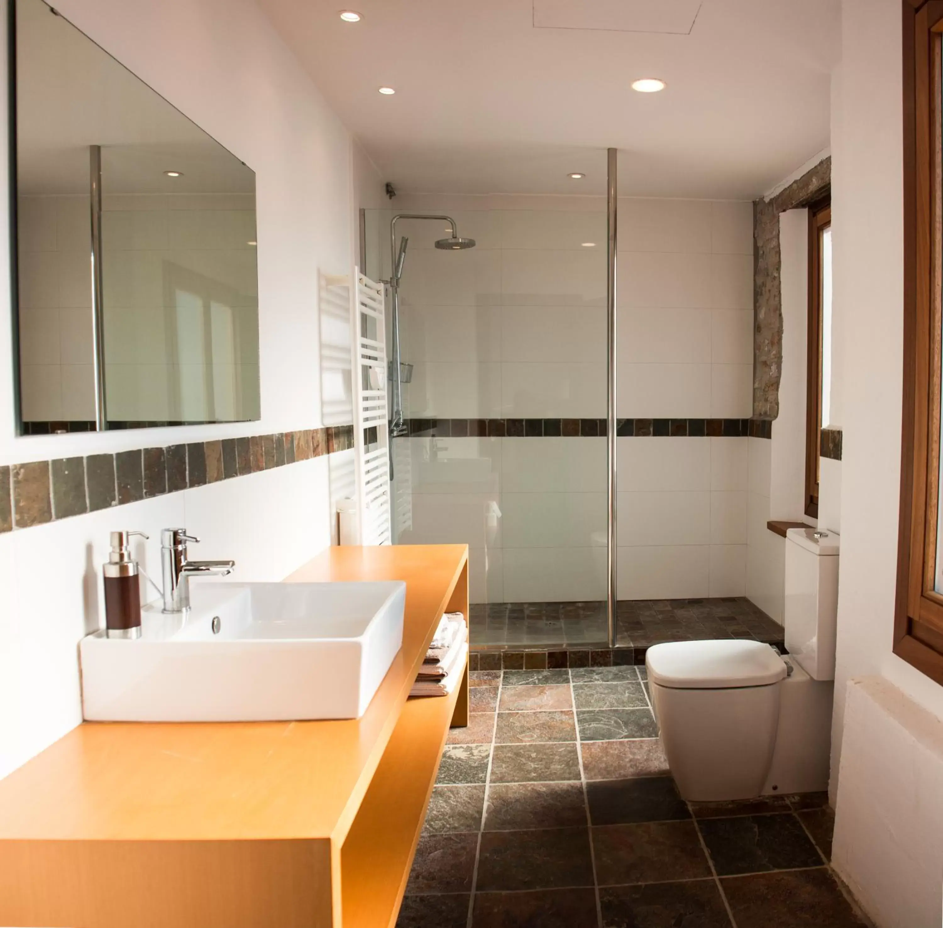 Toilet, Bathroom in Hotel Moli De La Torre