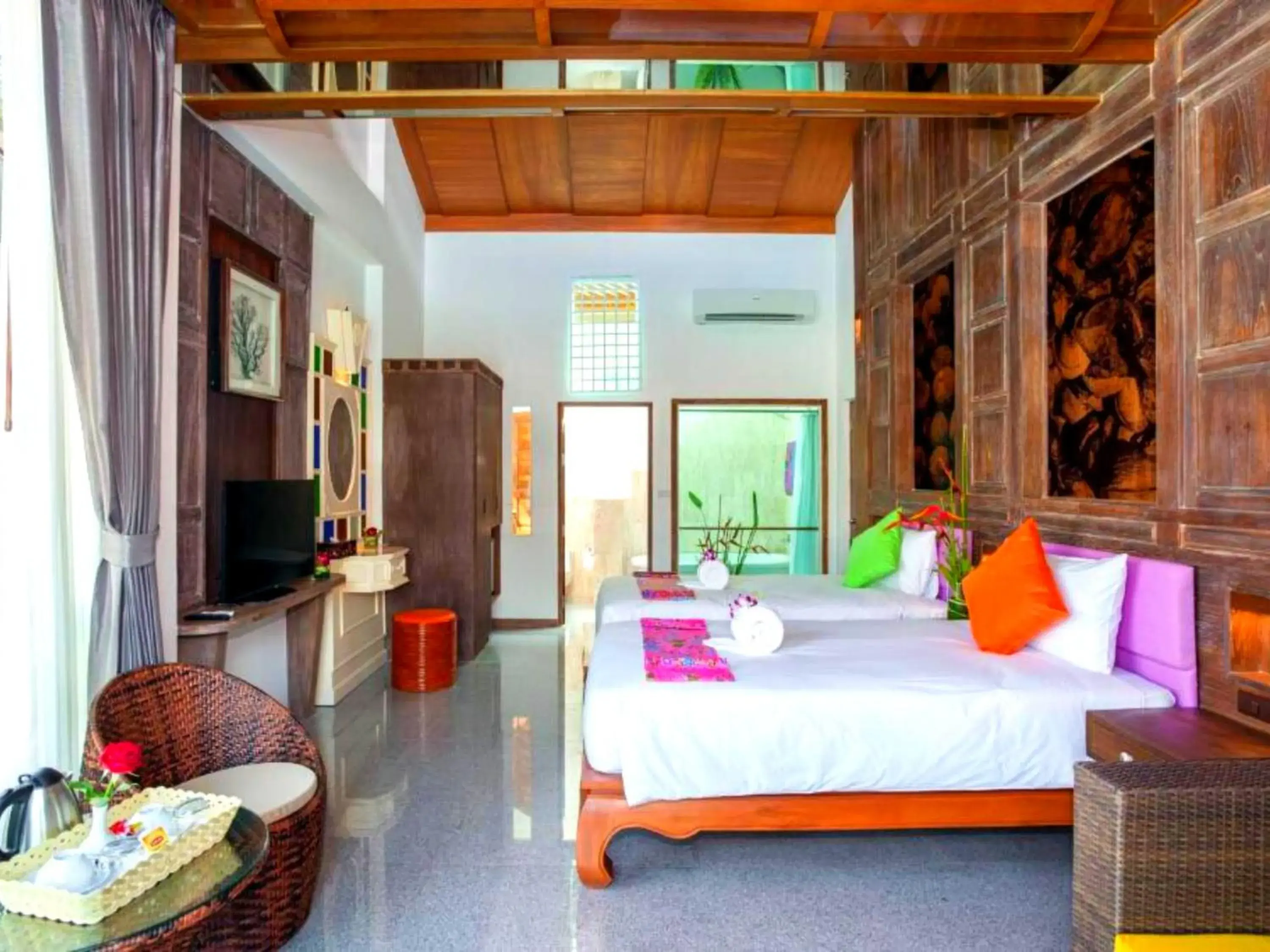 Luxury Villa - Pool Access (King Bed or Twin Bed) in The Samui Beach Resort - SHA Plus Certified