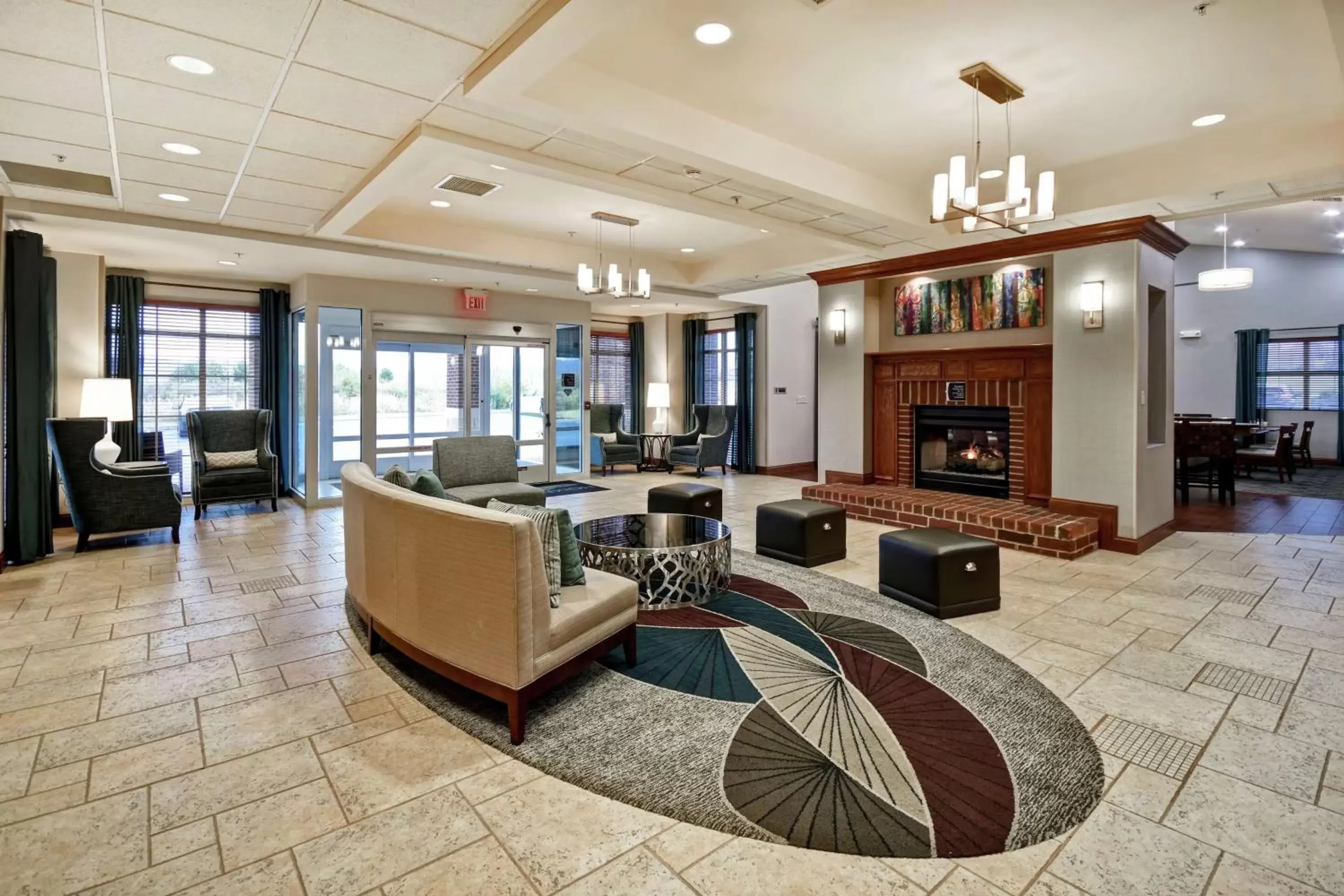 Lobby or reception, Lobby/Reception in Homewood Suites by Hilton Cincinnati-Milford