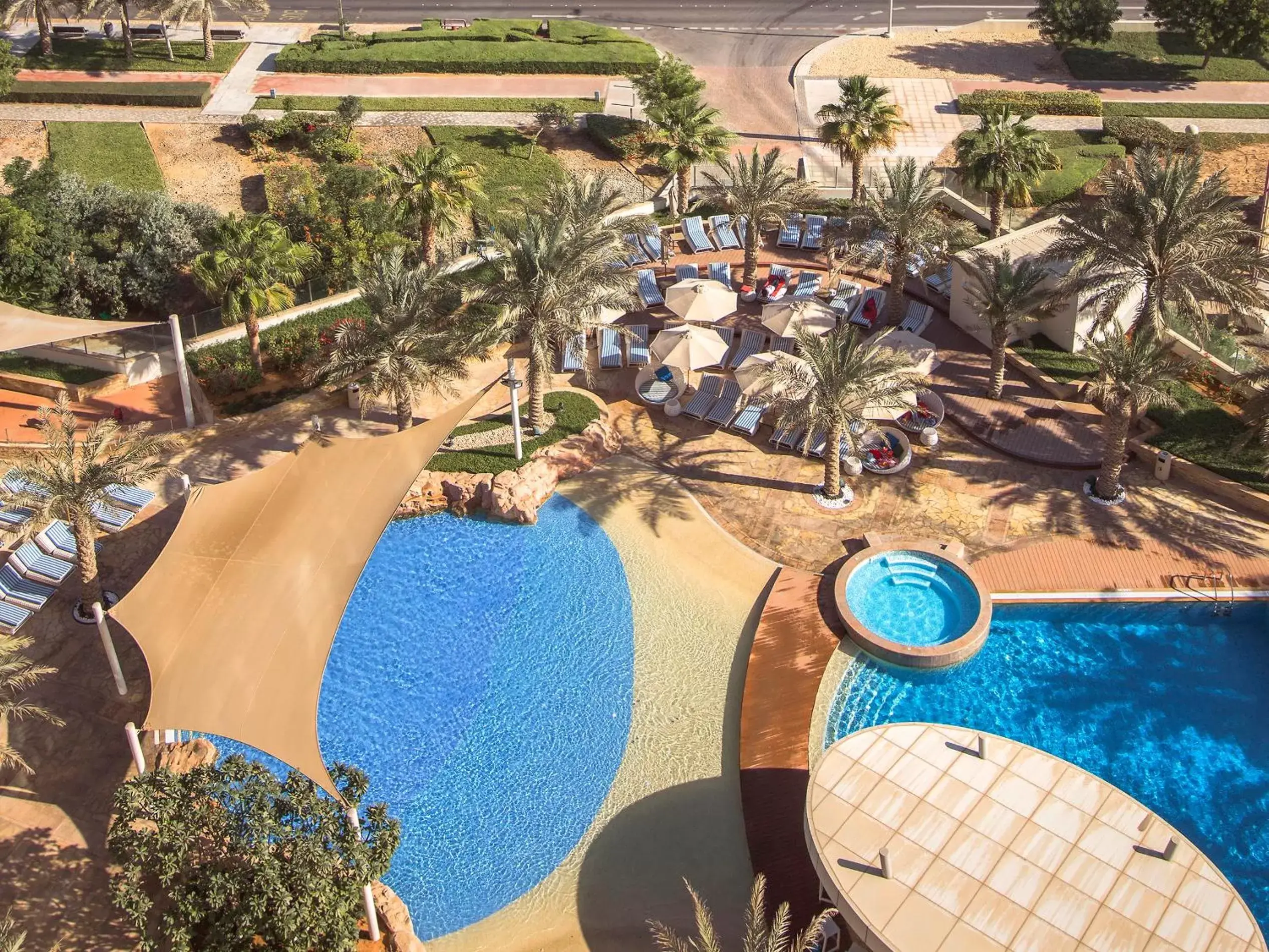 Garden view, Pool View in Yas Island Rotana Abu Dhabi