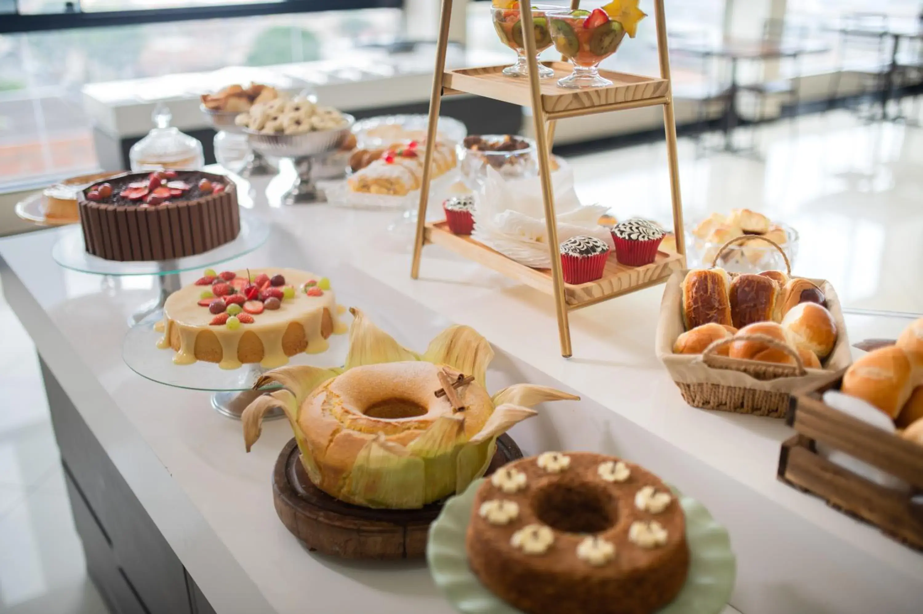 Buffet breakfast in Havana Palace Hotel II Buffet breakfast in Havana Palace Hotel II