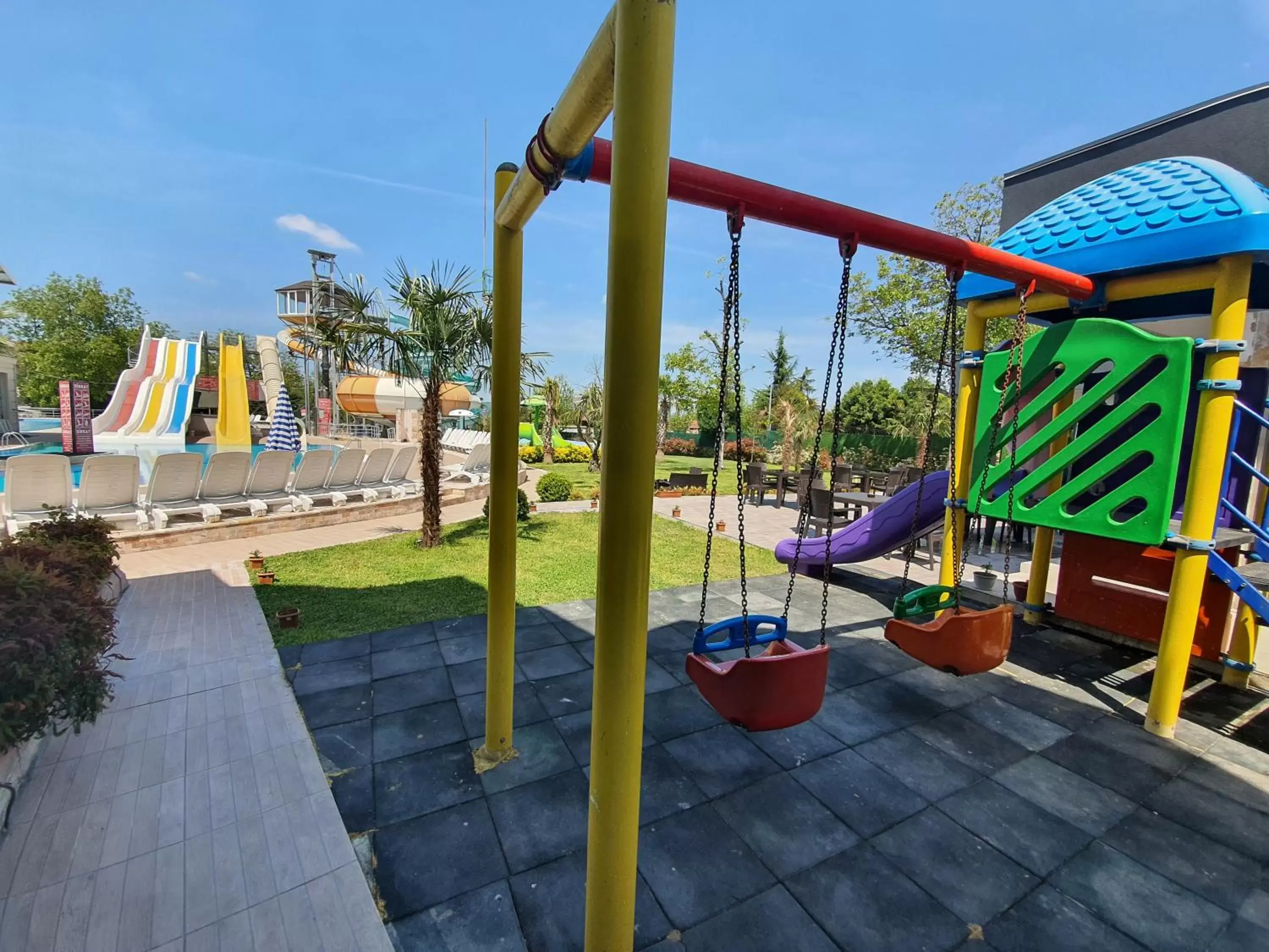 Children play ground, Children's Play Area in Sapanca Aqua Wellness SPA Hotel & Aqua Park