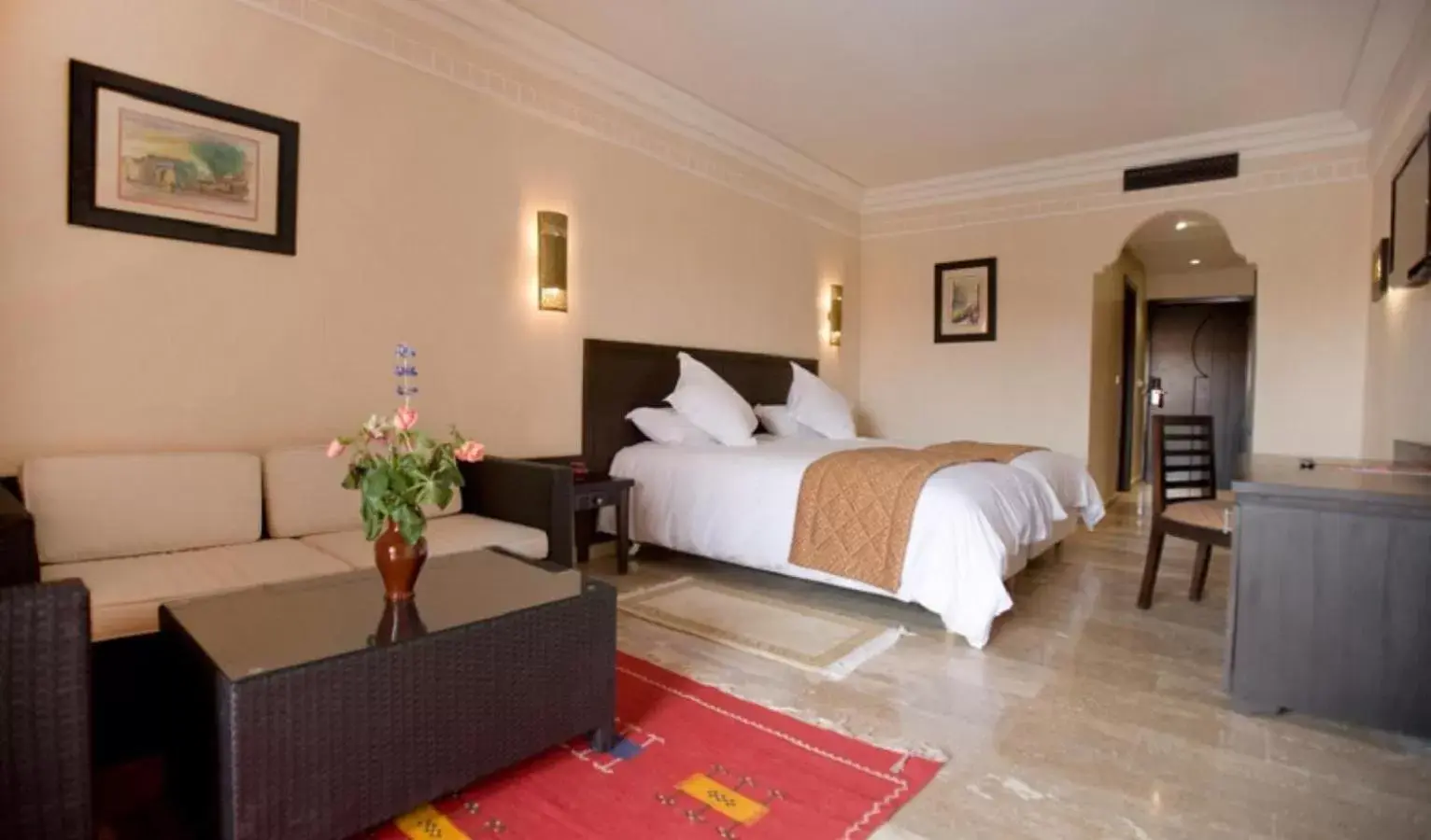 Bedroom, Bed in Zalagh Kasbah Hotel & Spa
