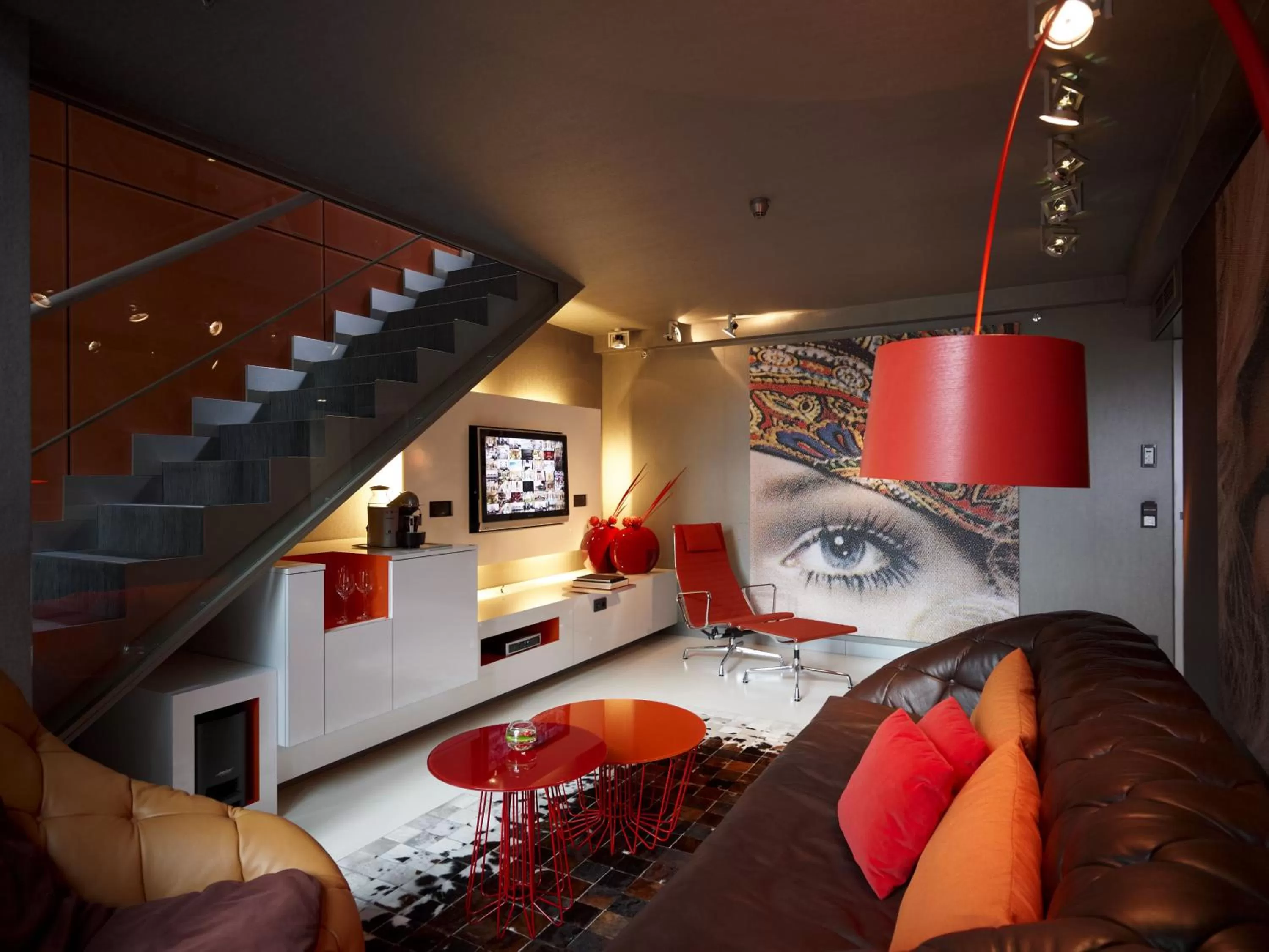 Living room in Sofitel Munich Bayerpost